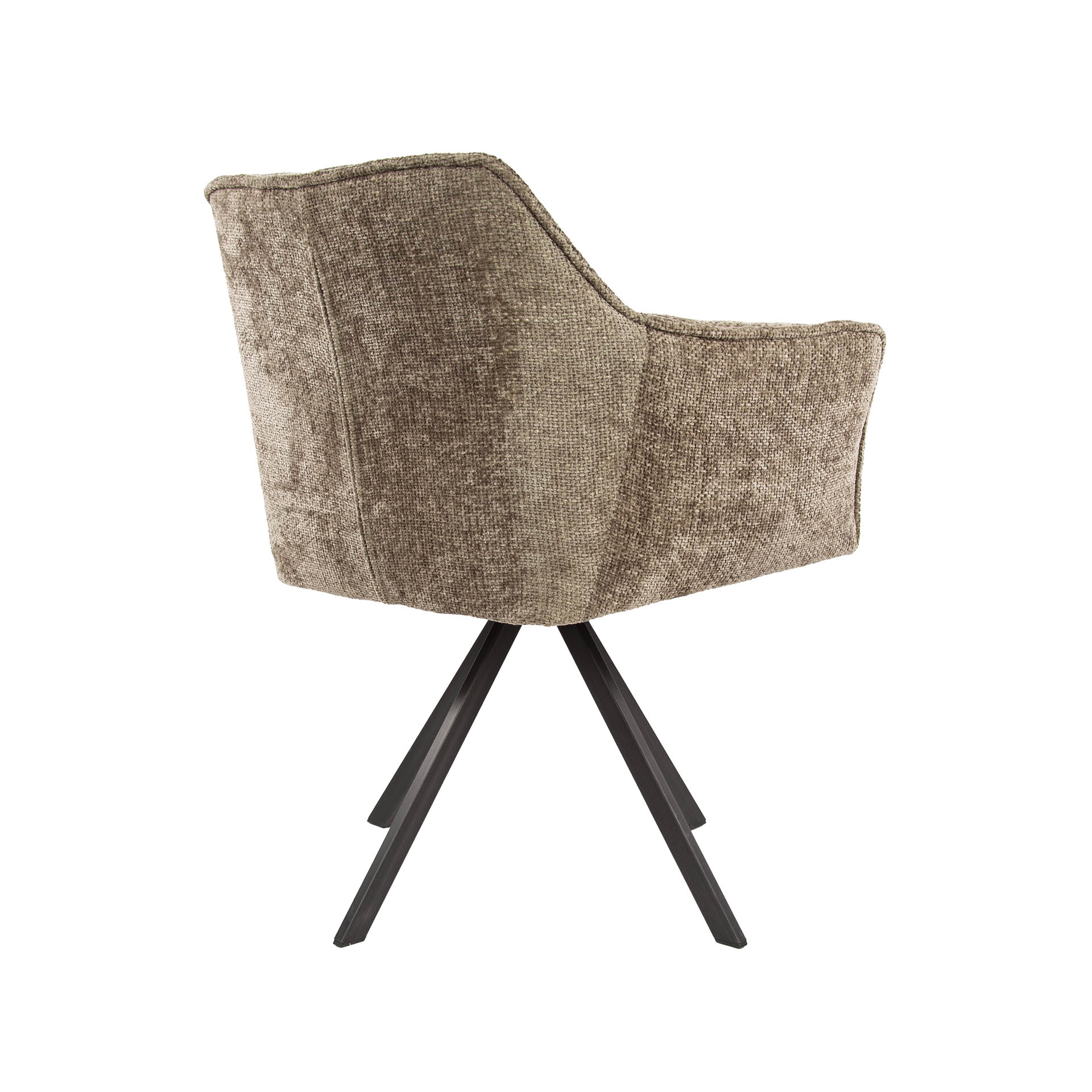 Draaibare Eetkamerstoel Raster Velvet – Rich Champagne - Afbeelding 8