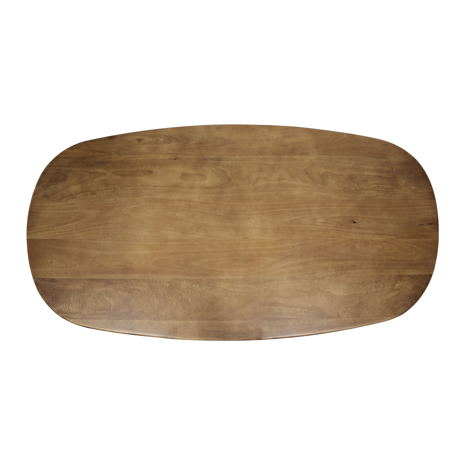 Eettafel Cliff ovaal 215 cm - Massief mango zand - Afbeelding 8