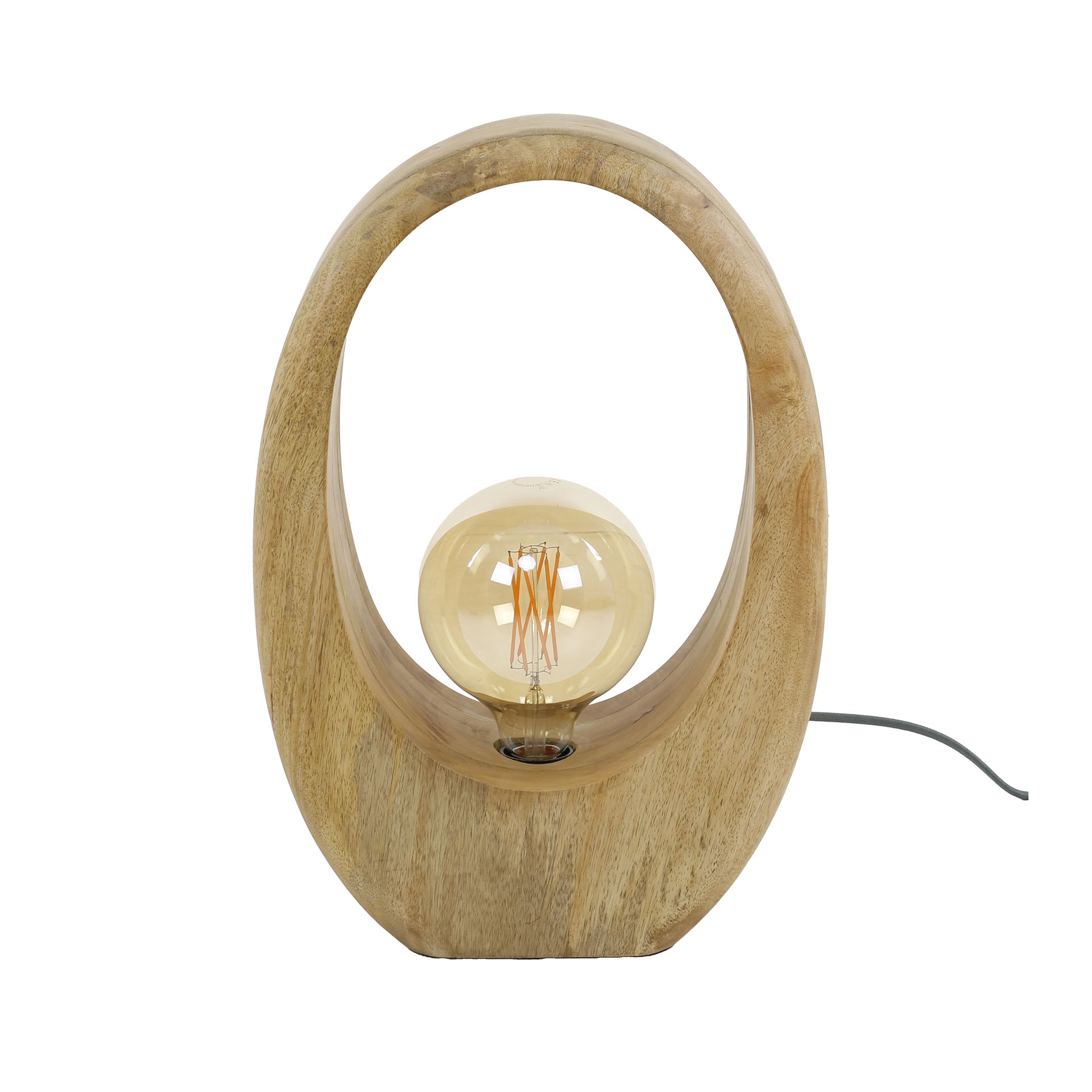 Tafellamp Arch Wood Mangohout - 43 cm - Afbeelding 5