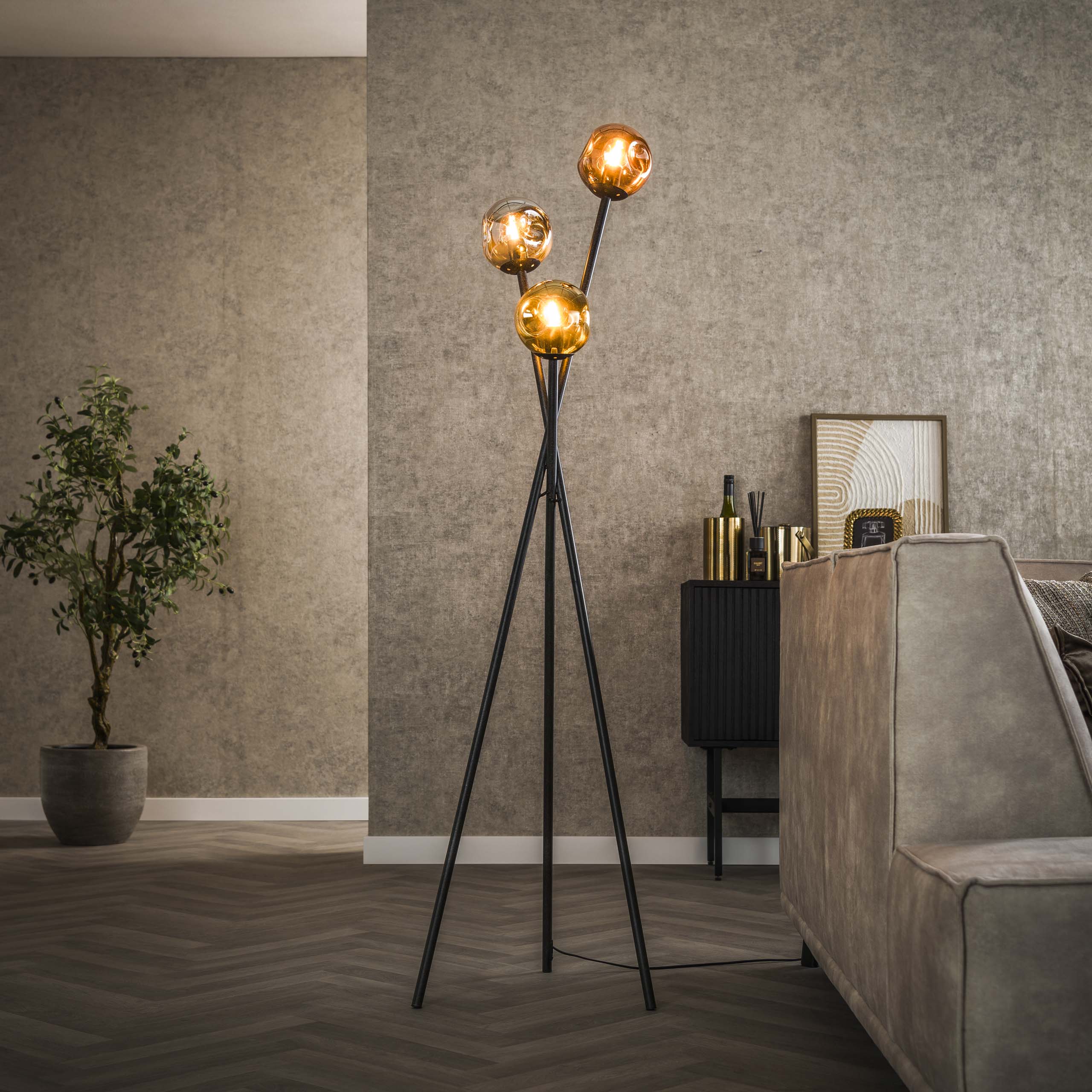 Vloerlamp Molecule - 169cm Hoog