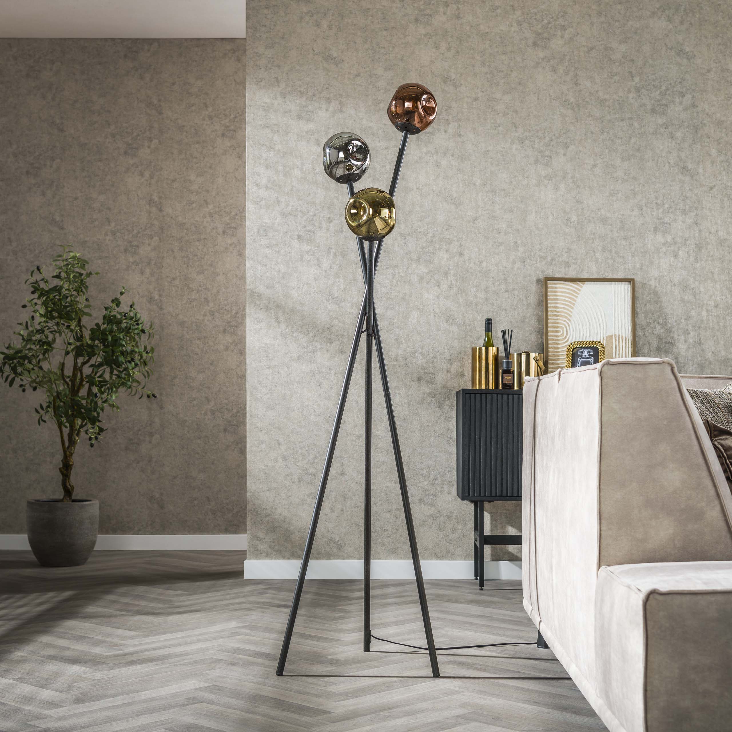 Vloerlamp Molecule - 169cm Hoog - Afbeelding 2
