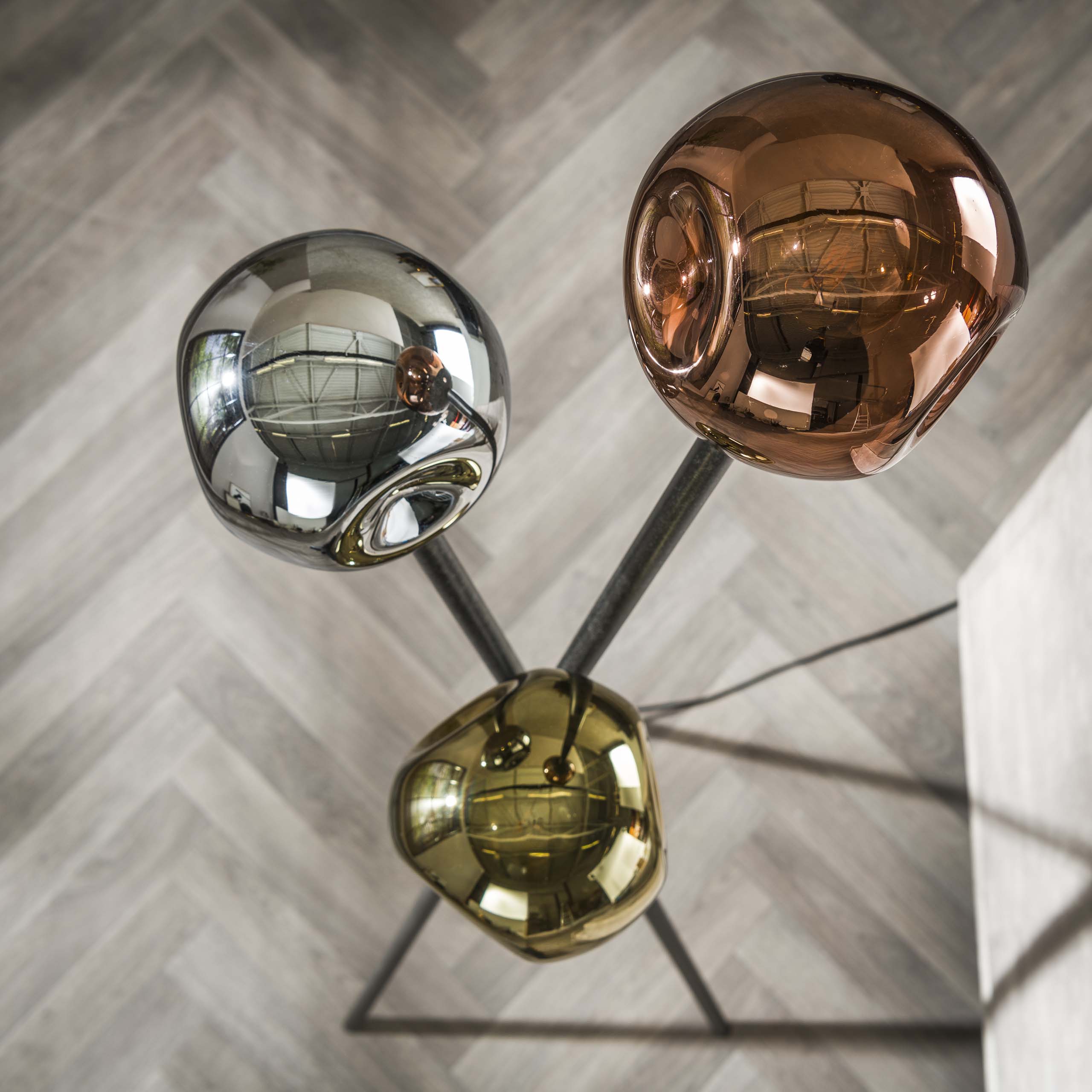 Vloerlamp Molecule - 169cm Hoog - Afbeelding 3