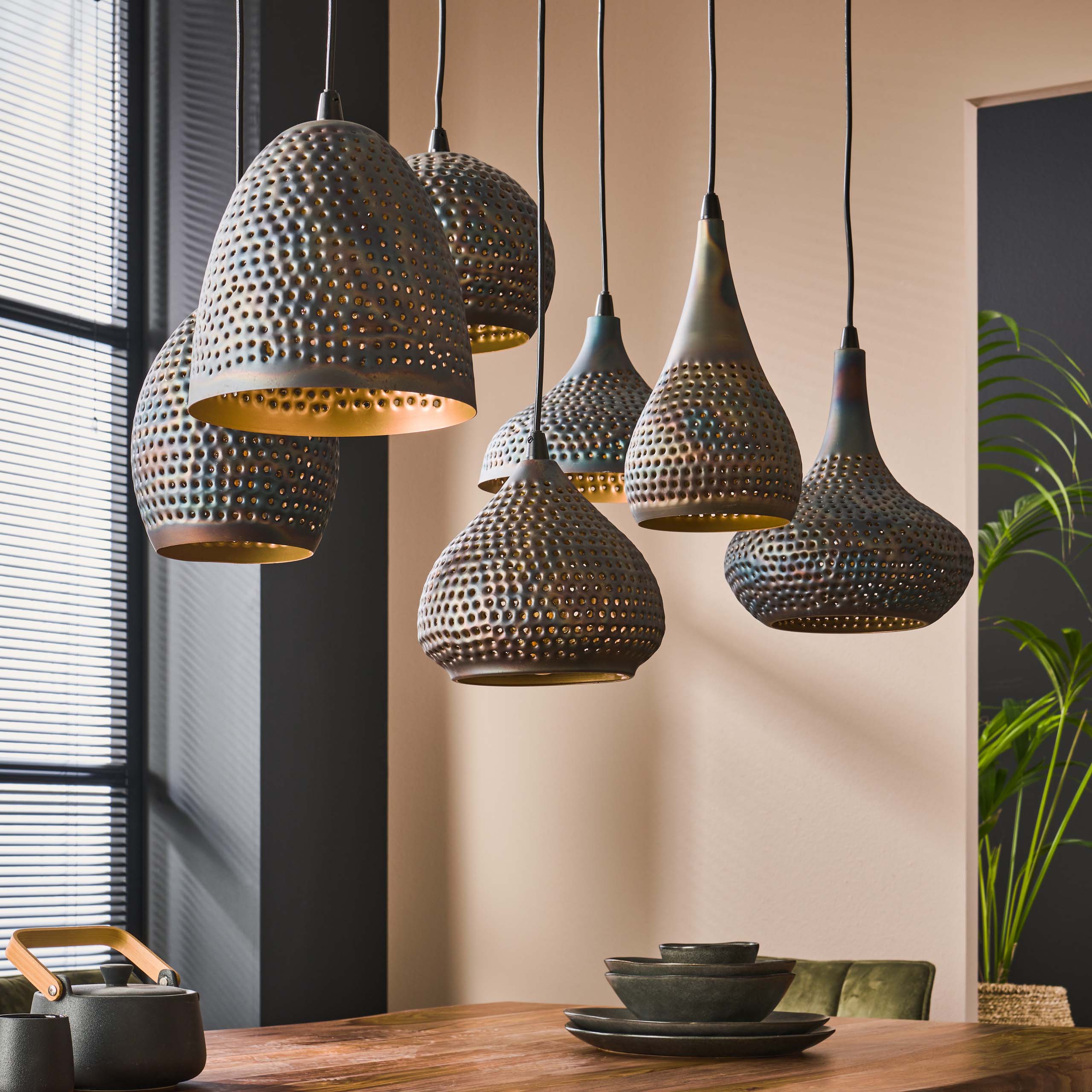Hanglamp 4+3 Punch Mix - Afbeelding 2
