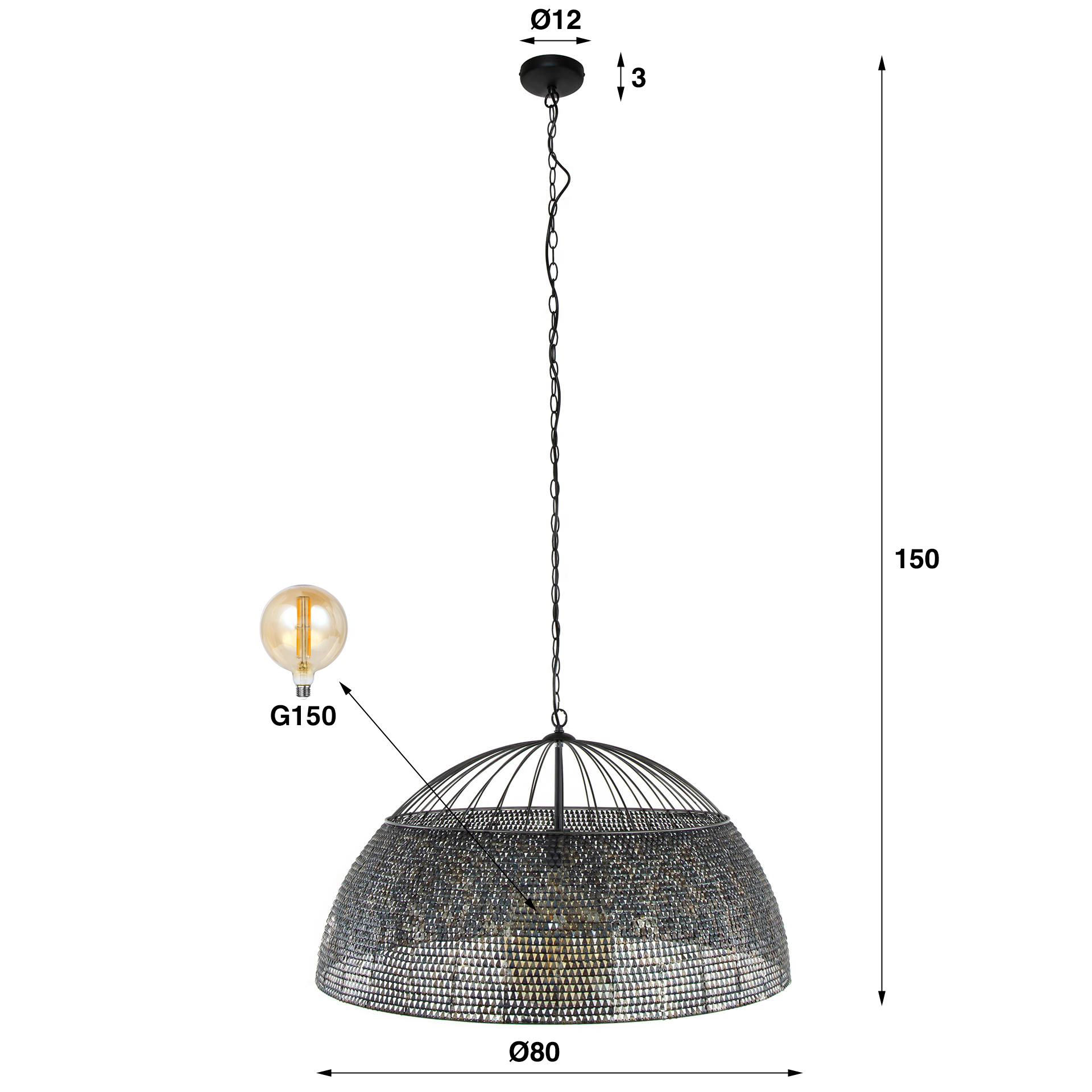 Hanglamp Armor - Afbeelding 7