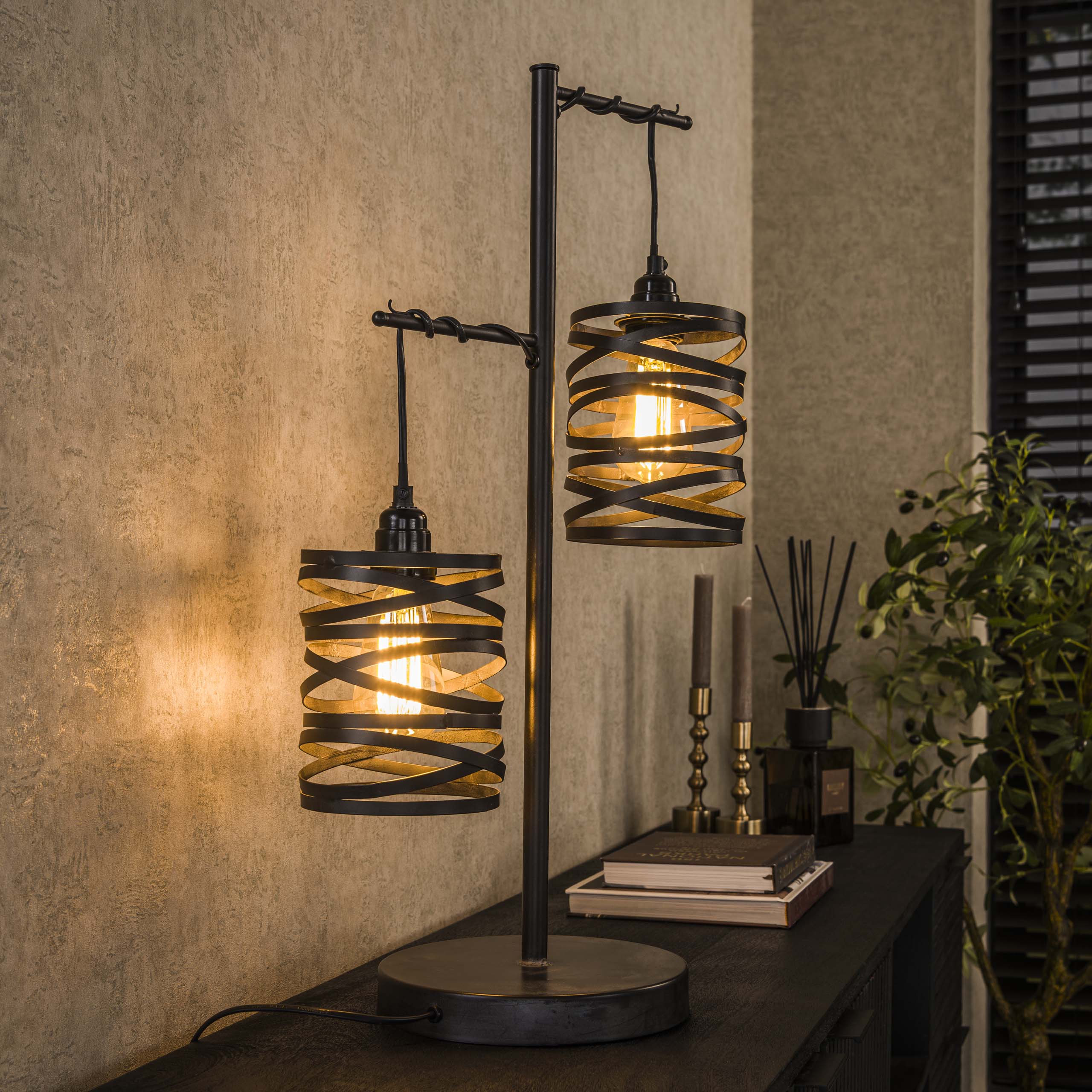 Tafellamp Spindle - 2 lamp