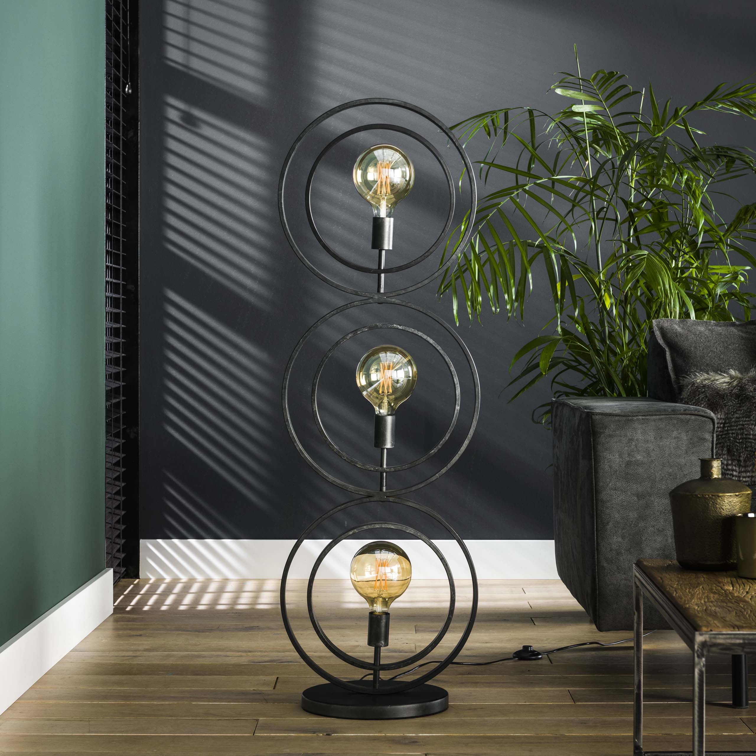 Vloerlamp Turn Around - 3 lampen - Afbeelding 4