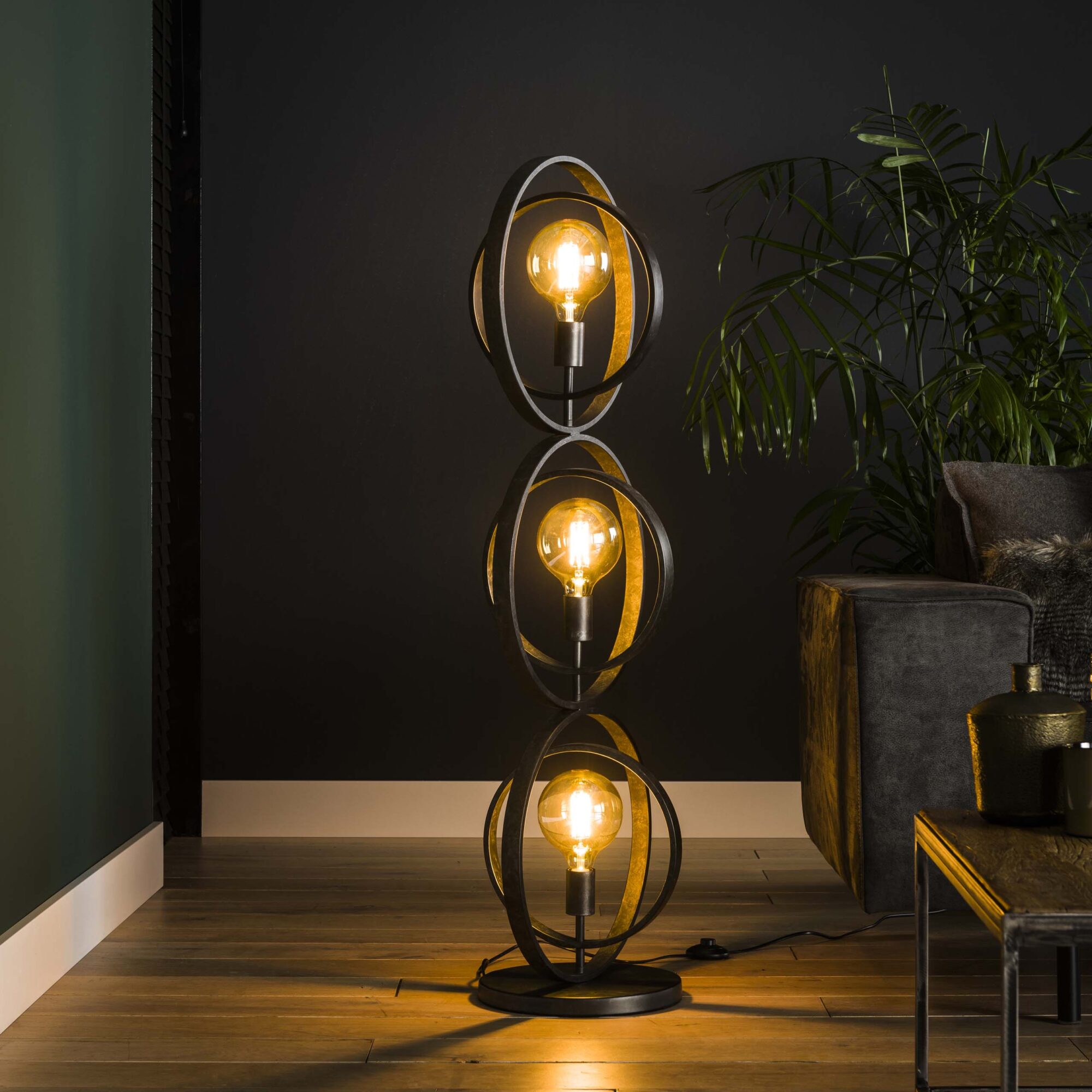 Vloerlamp Turn Around - 3 lampen - Afbeelding 5