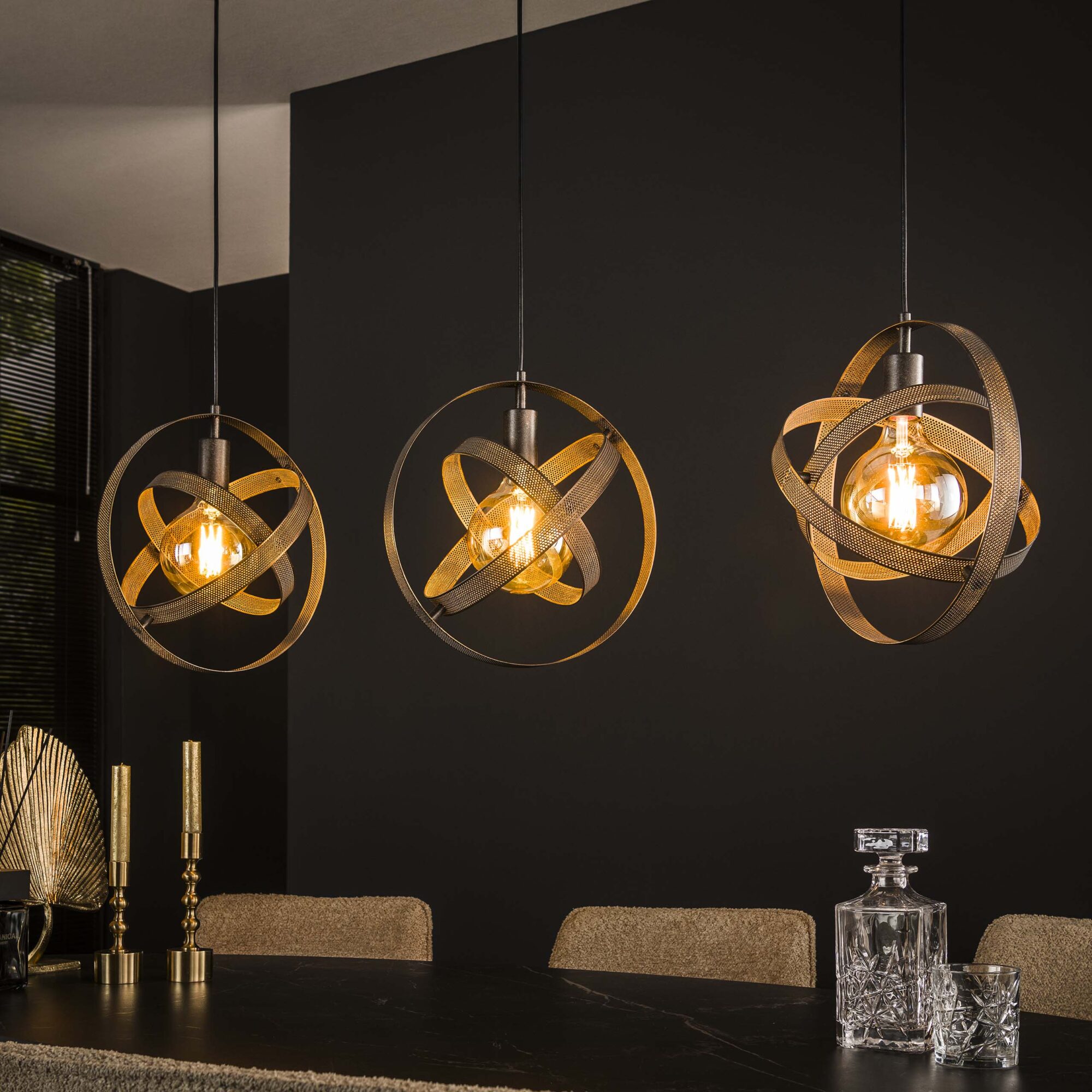 Hanglamp 3L cosmos mesh