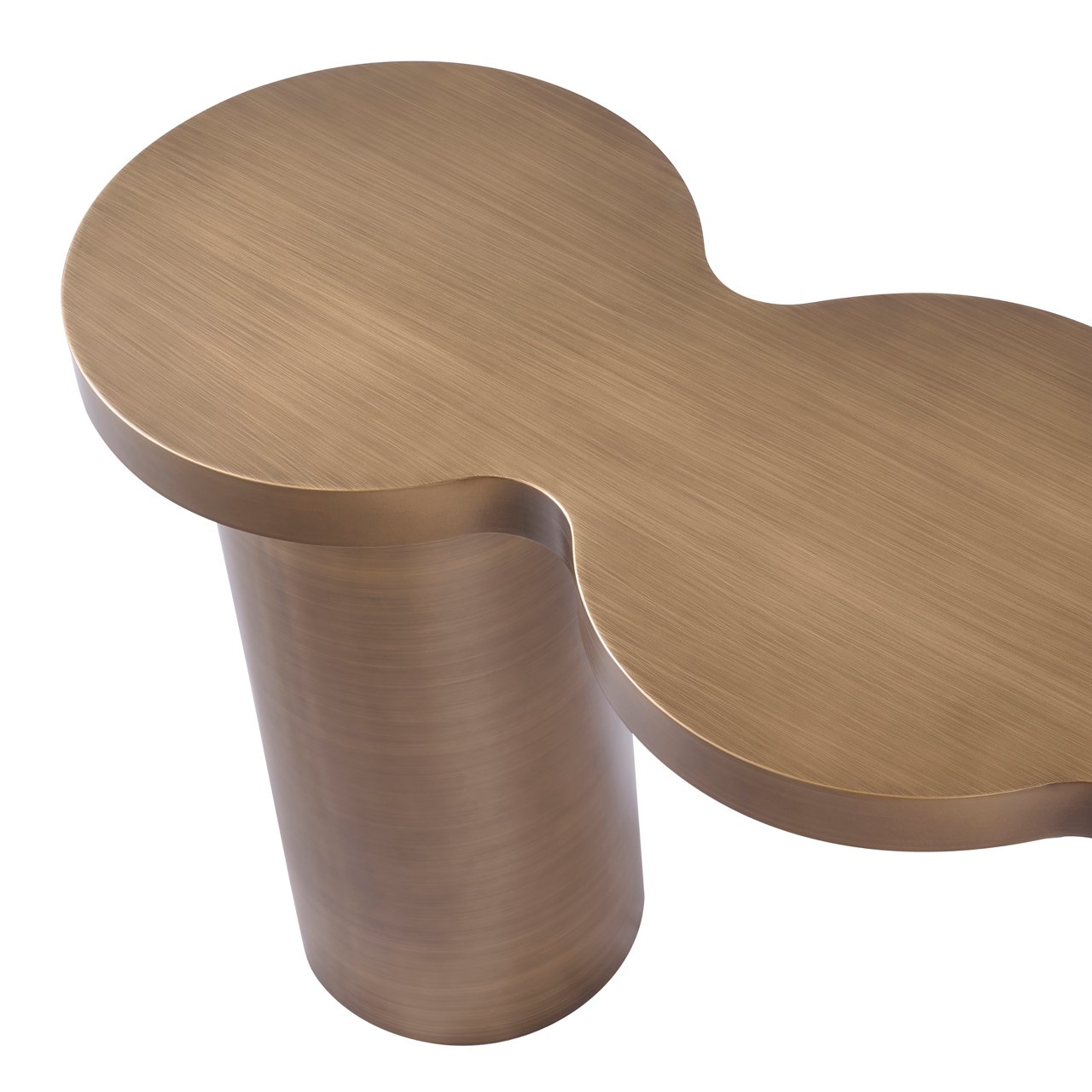 Sidetable Bubba 180 cm - Goud - Afbeelding 3