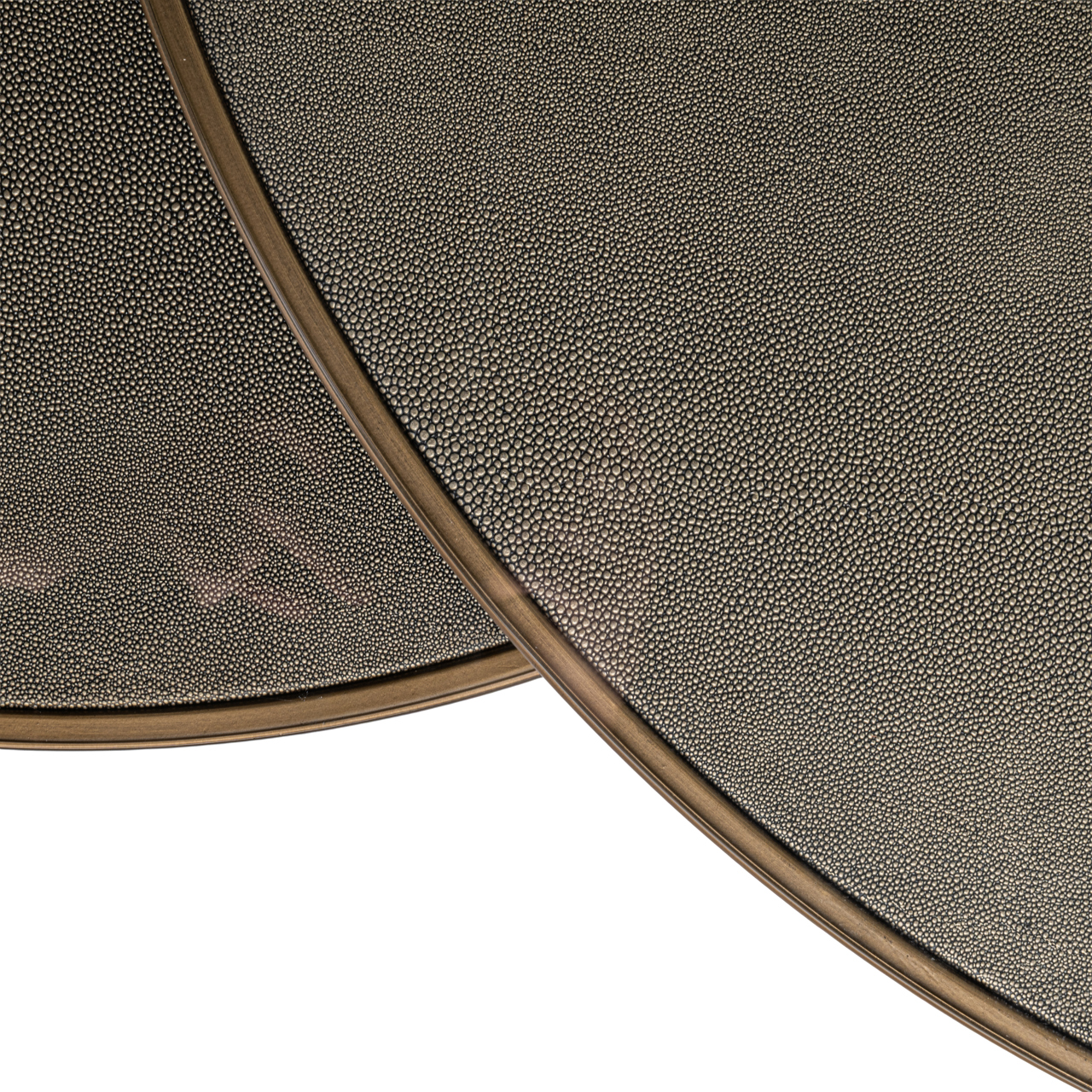 Salontafel Bloomingville Segrijn lederlook - Set van 2 stuks - Afbeelding 6