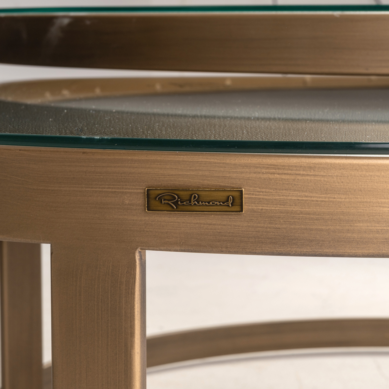 Salontafel Bloomingville Segrijn lederlook - Set van 2 stuks - Afbeelding 4