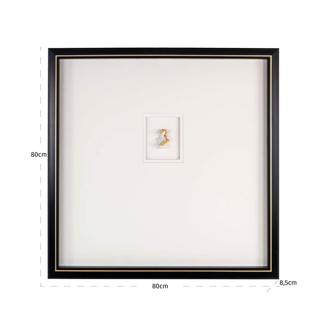 Wall art Danni - Zwart - Wit - Afbeelding 7