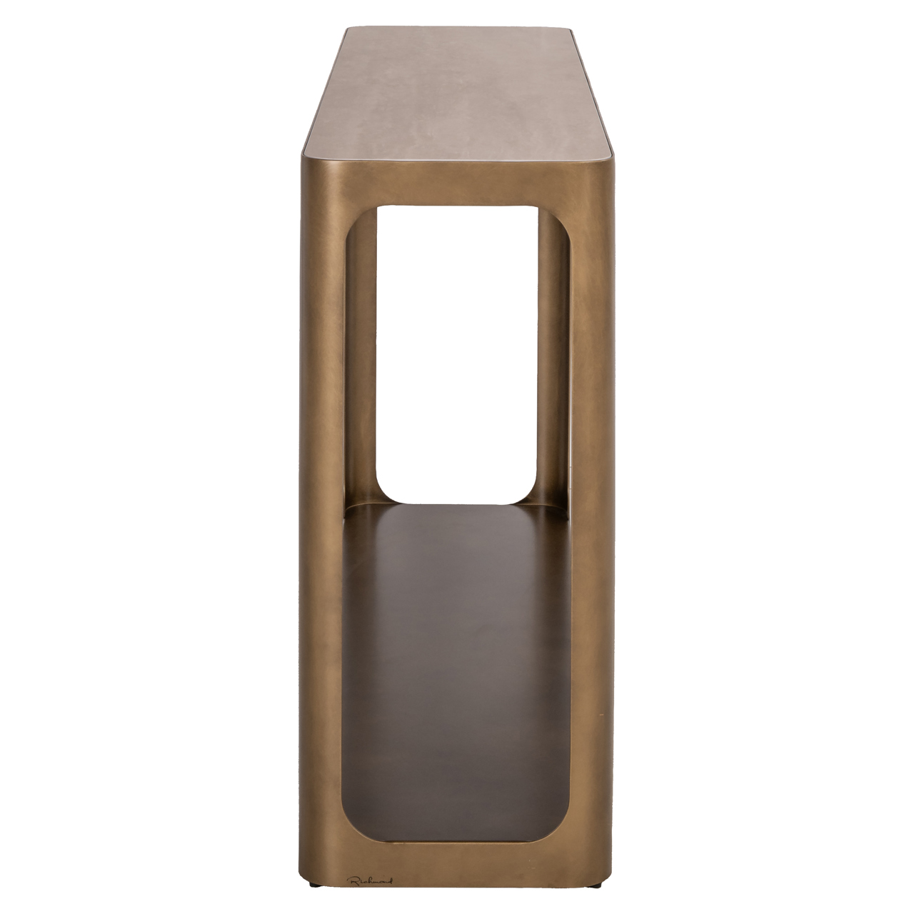 Sidetable Claridge Keramiek Glas en ijzer 140cm - Afbeelding 4
