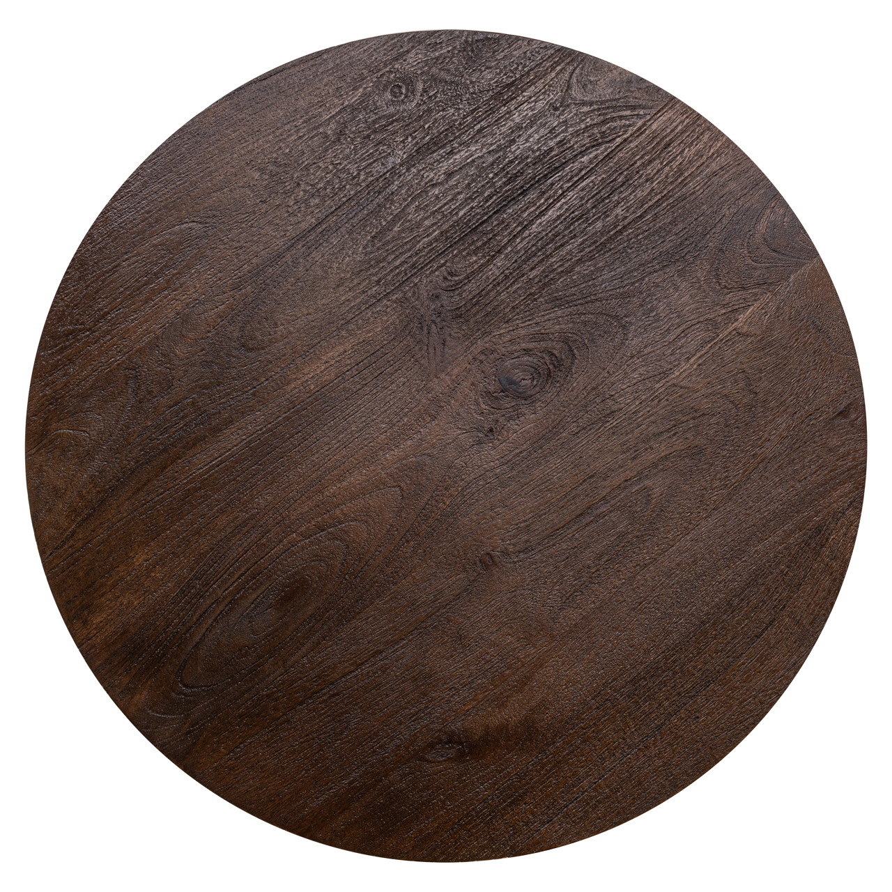 Ronde Bistrotafel Revelin Mangohout, 75cm - Afbeelding 6