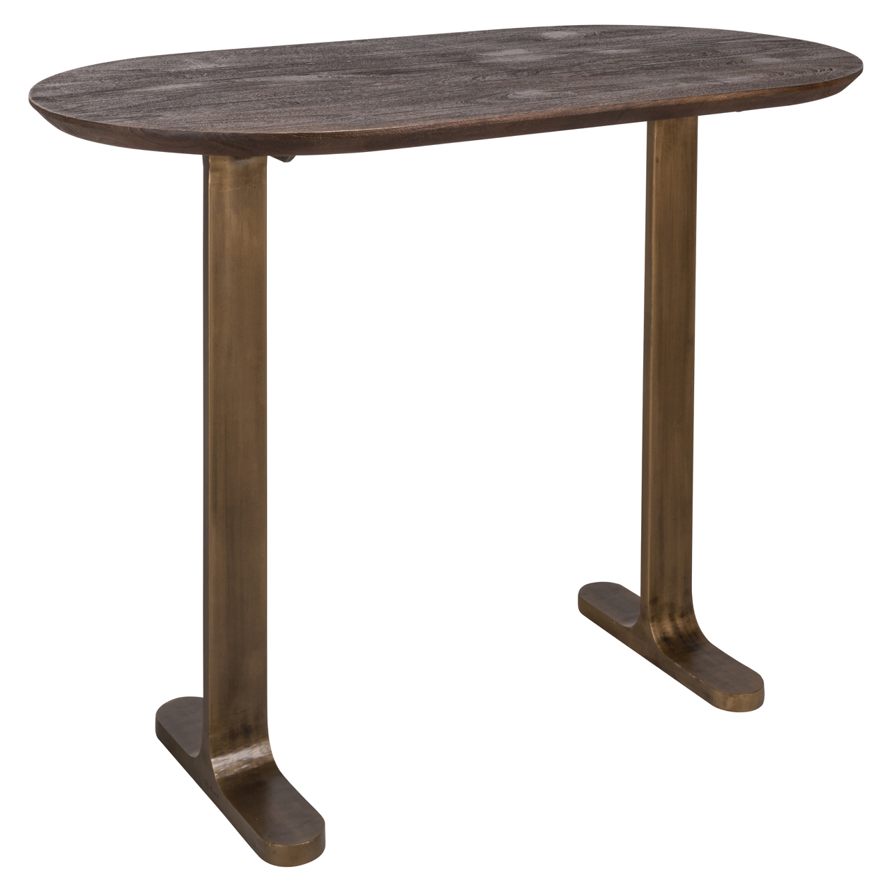 Ronde Bartafel Revelin Mangohout 80cm - Bruin