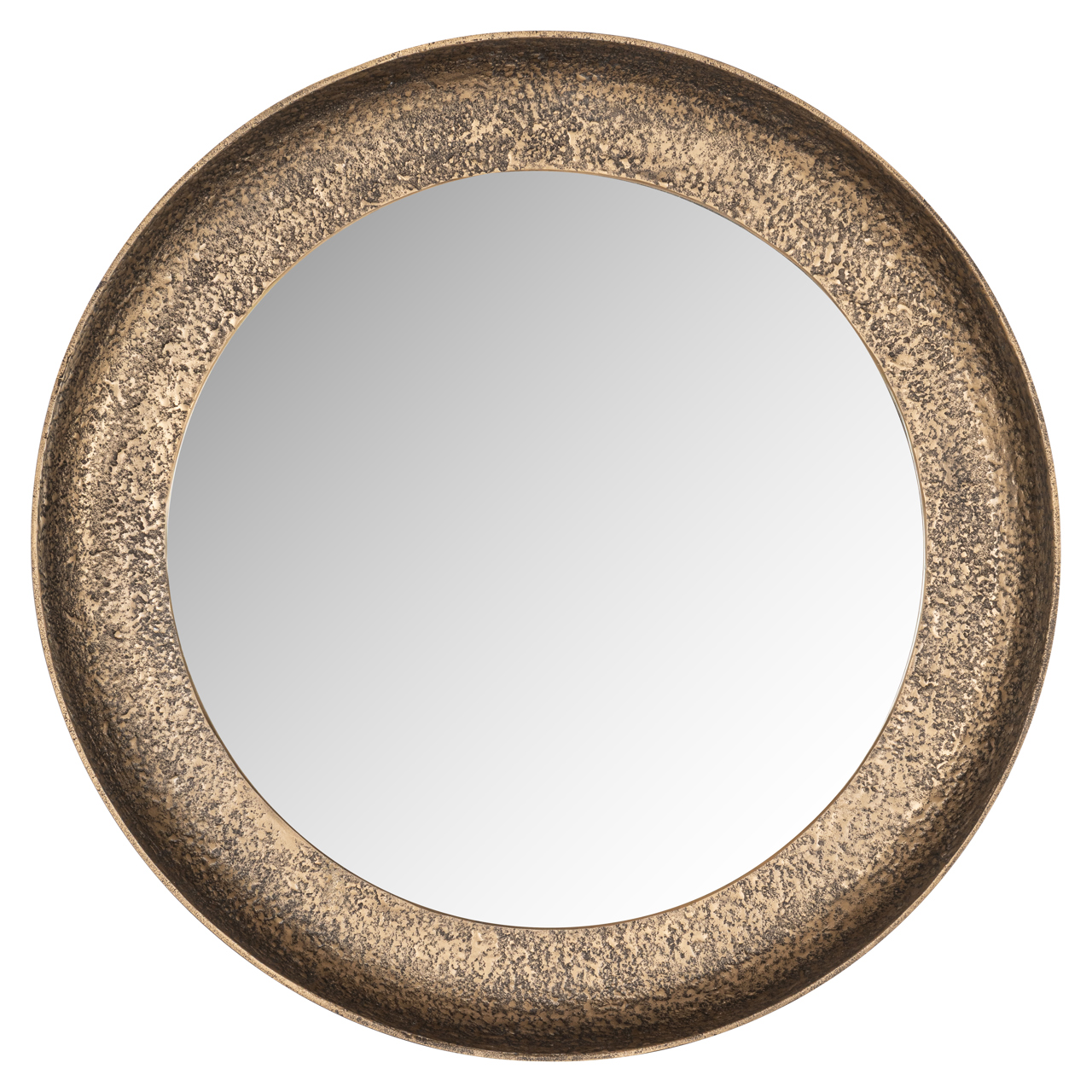Ronde Spiegel Laraya 91cm Goud