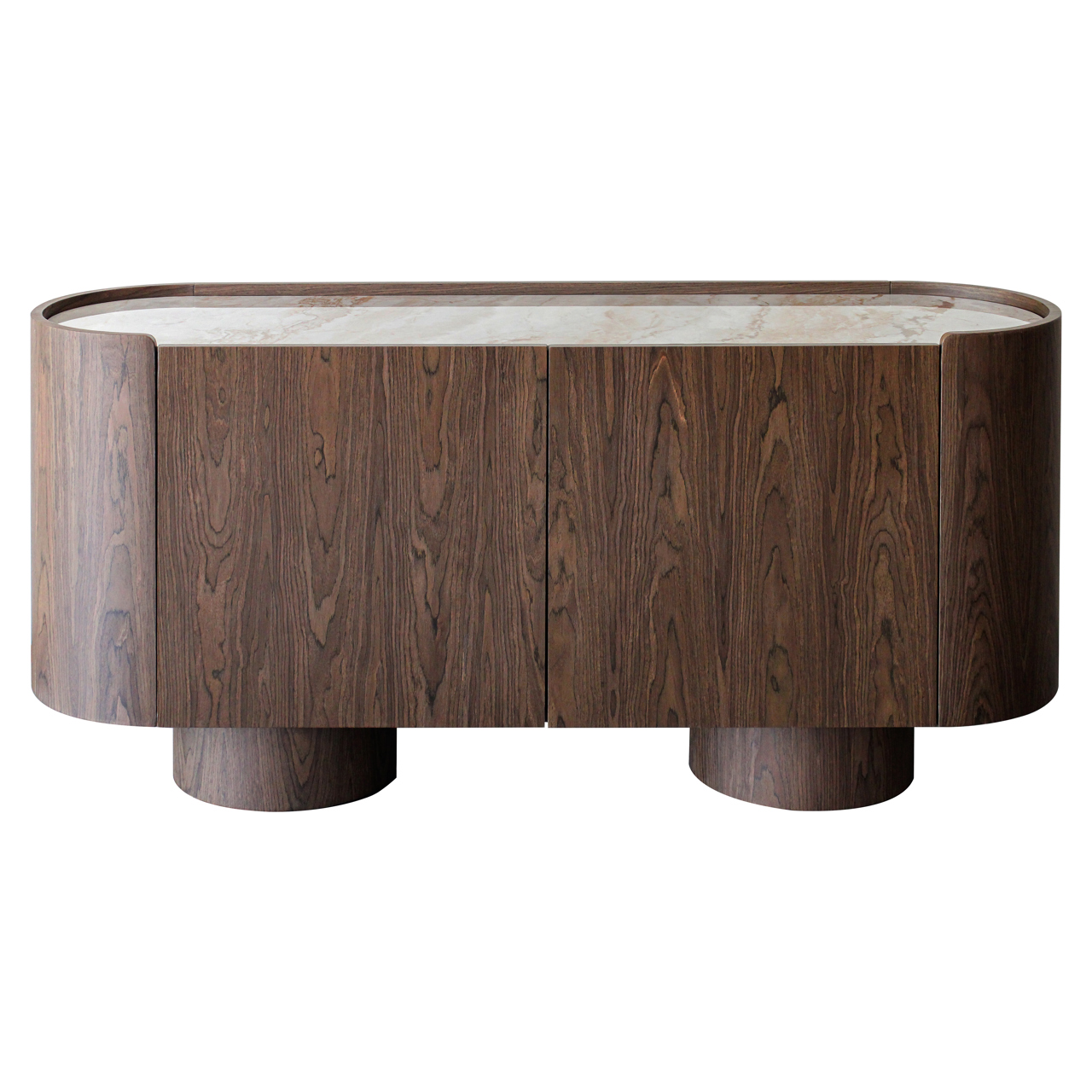 Ovaal Dressoir Callahan Keramiek 160cm - Afbeelding 2