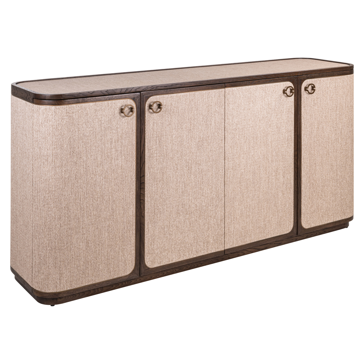 Dressoir Willox Linnen en eiken 180cm