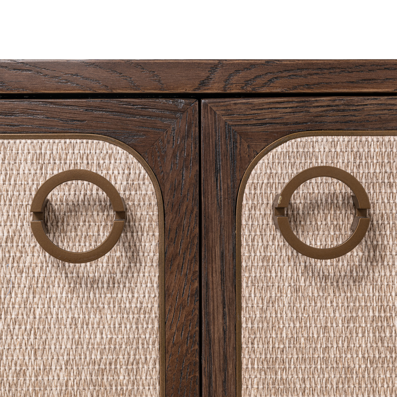 Dressoir Willox Linnen en eiken 180cm - Afbeelding 7
