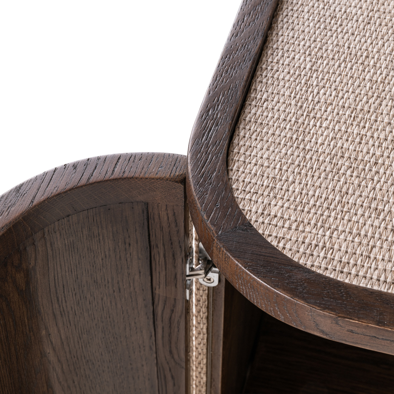 Dressoir Willox Linnen en eiken 180cm - Afbeelding 9