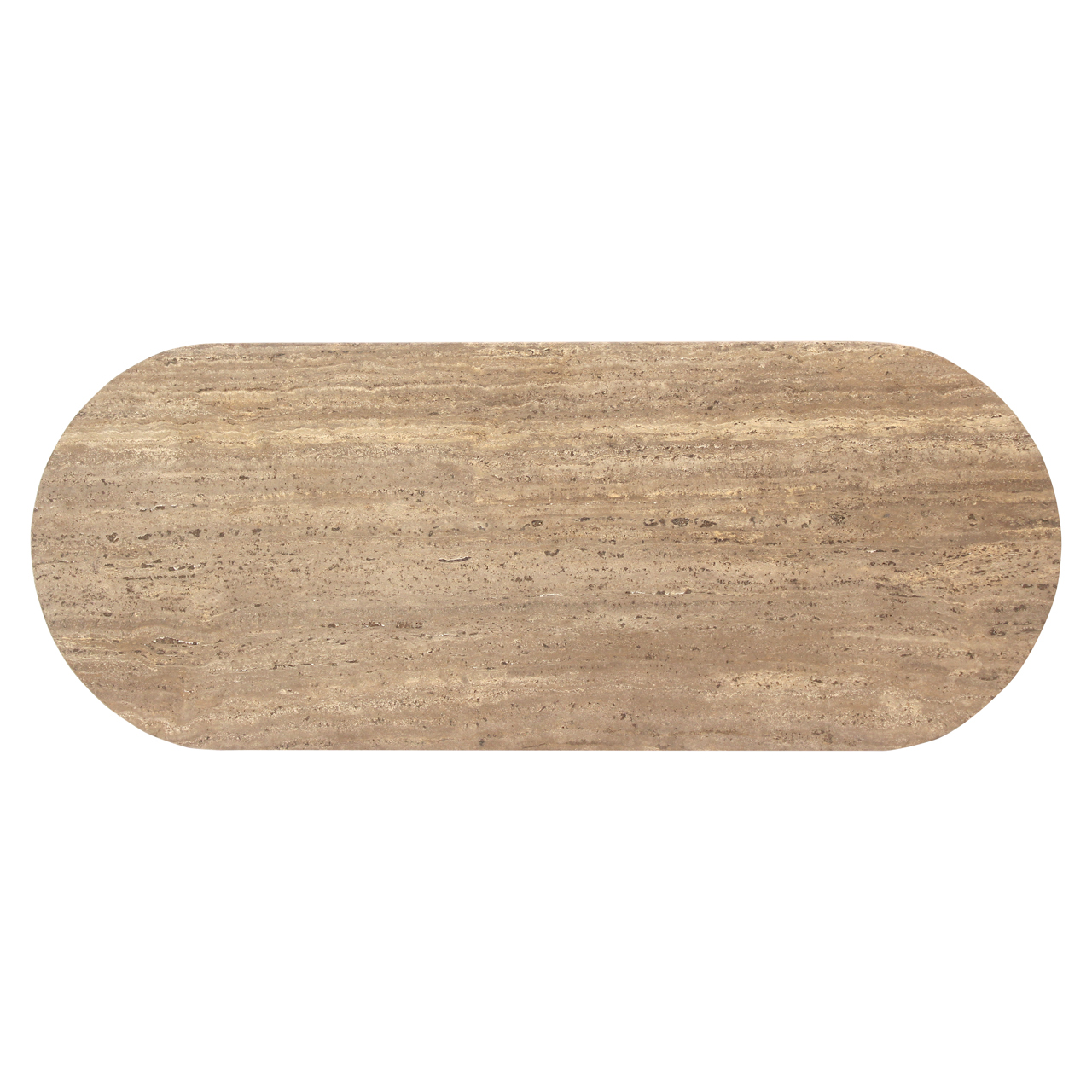 Sidetable Russo Travertin en brass 100cm - Afbeelding 6