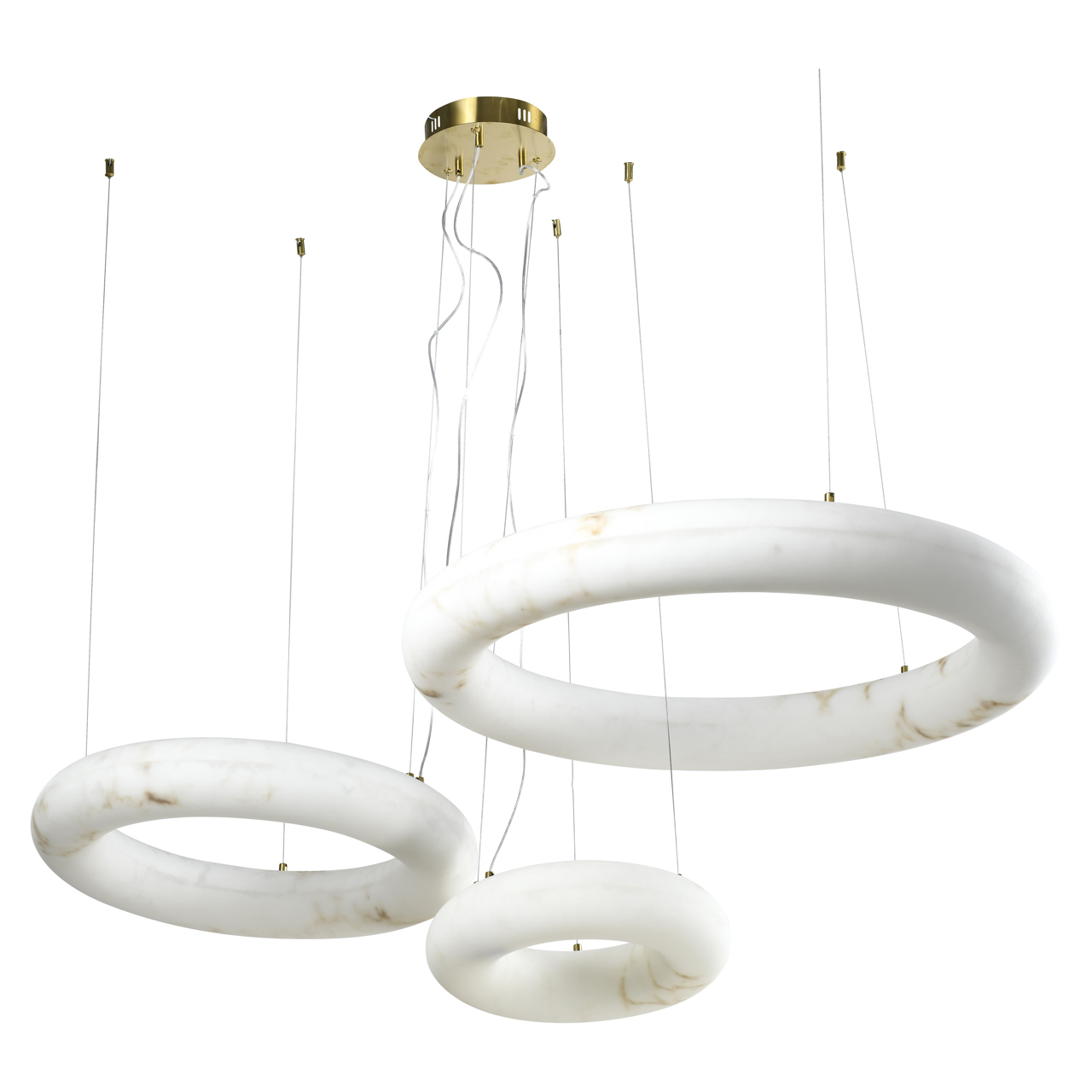 Hanglamp Thalora Resin 3-lamps - Afbeelding 2