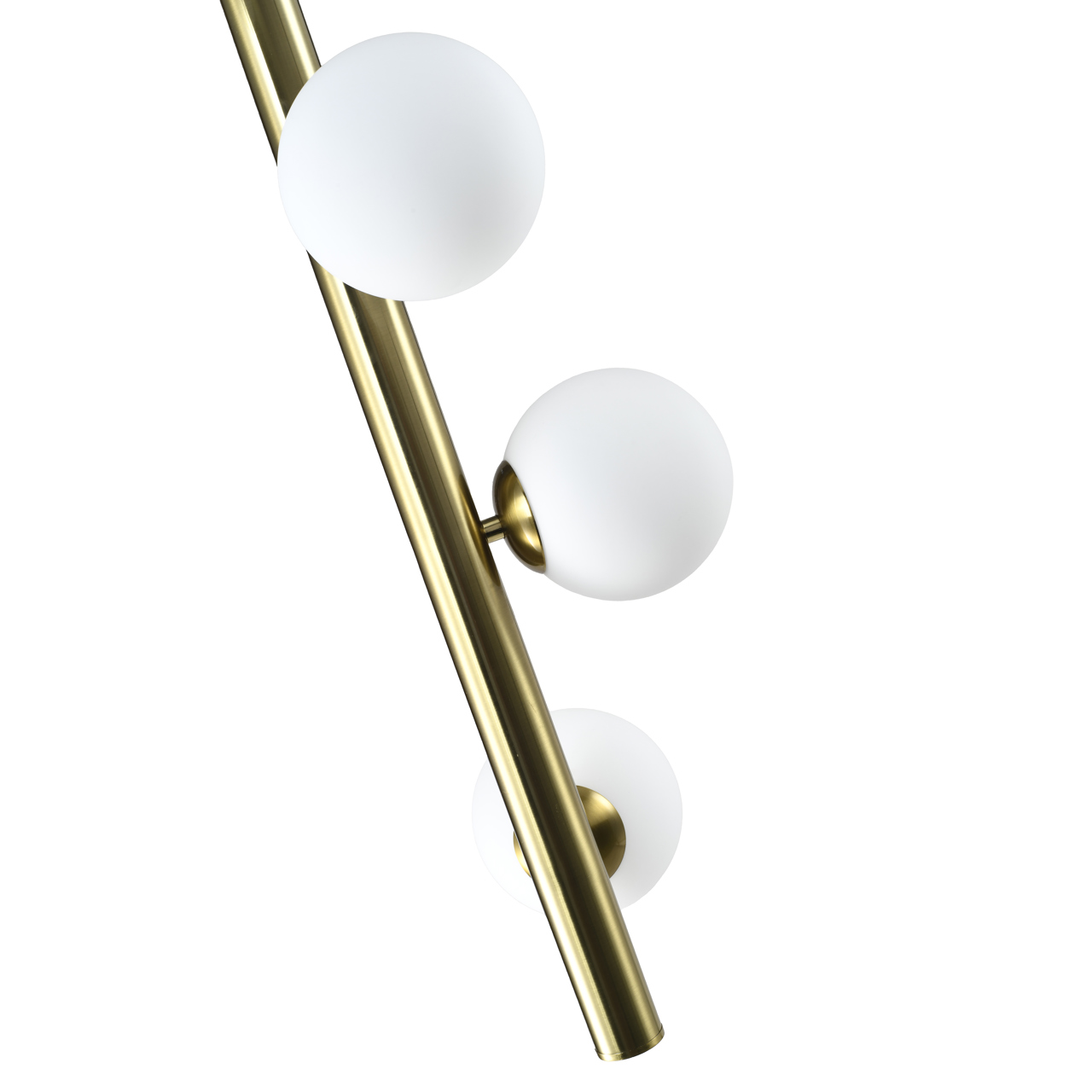 Hanglamp Elorie Brass Antique 5-lamps - Afbeelding 3