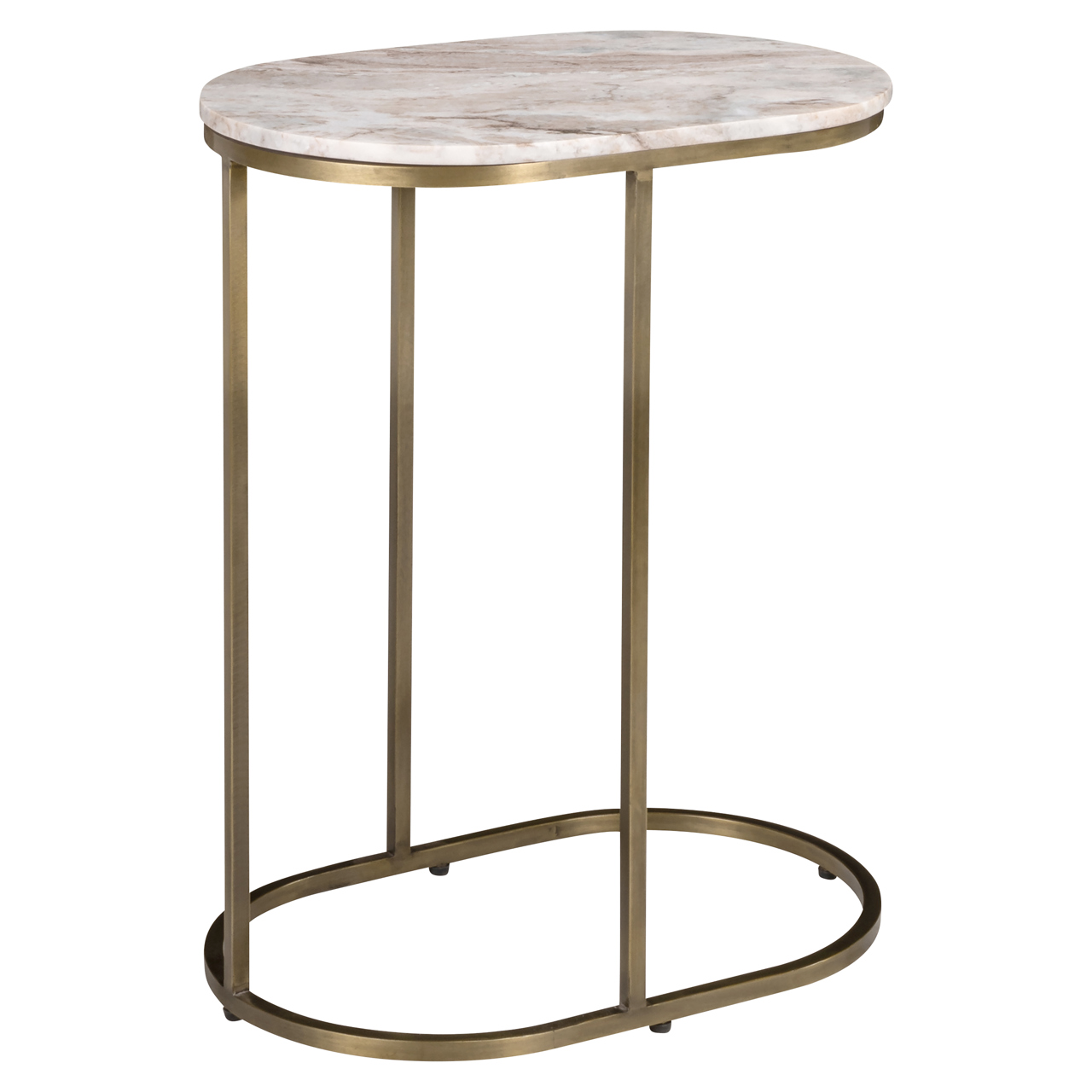 Laptoptafel Bottega Marmer - Beige