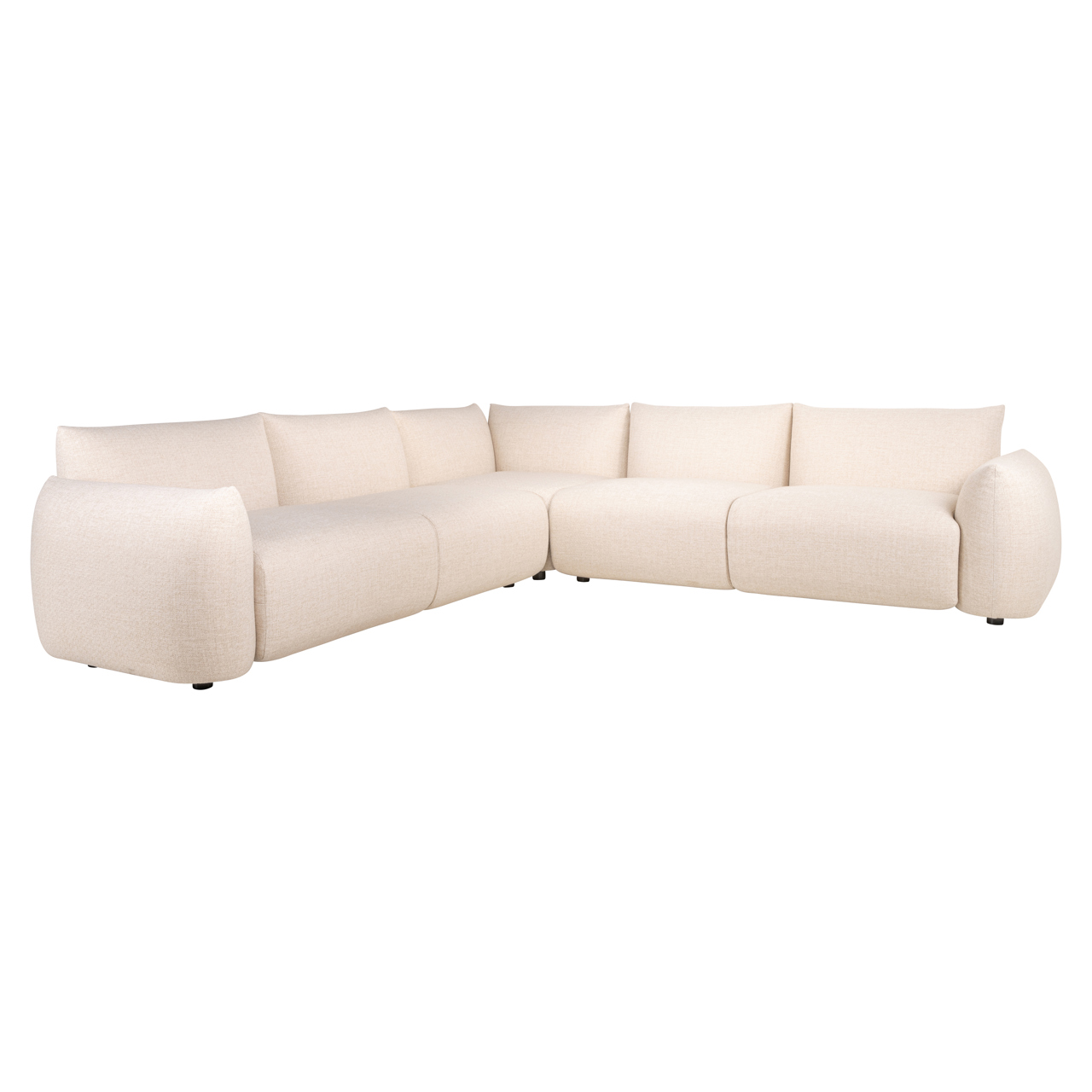 Outdoor Hoek Loungebank Dawson Beige - Afbeelding 2
