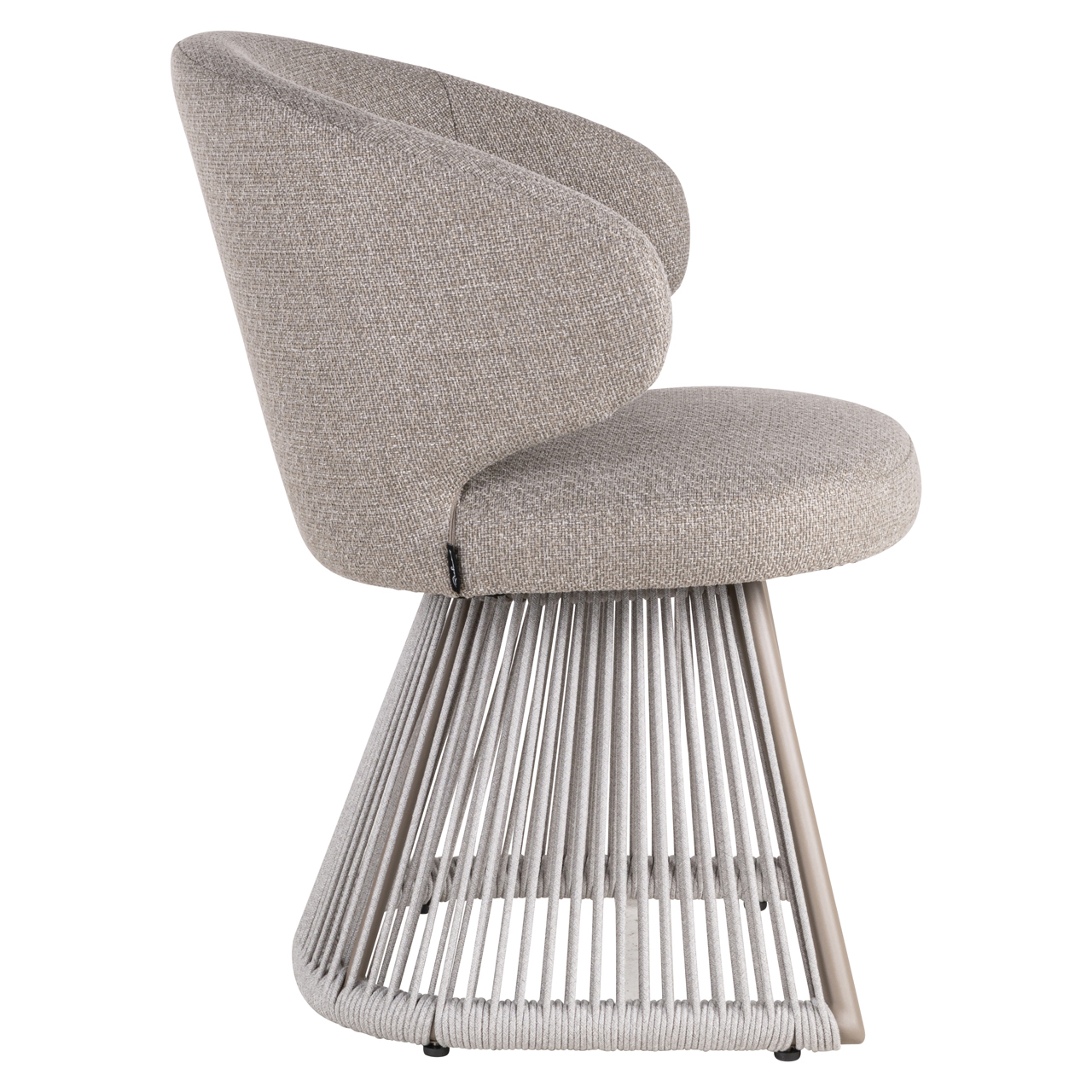 Outdoor Eetkamerstoel Nuba - Greige - Afbeelding 4
