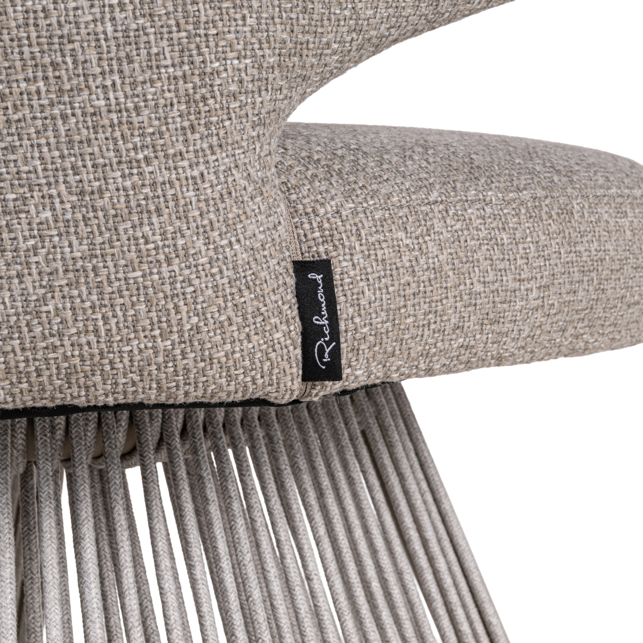 Outdoor Eetkamerstoel Nuba - Greige - Afbeelding 6