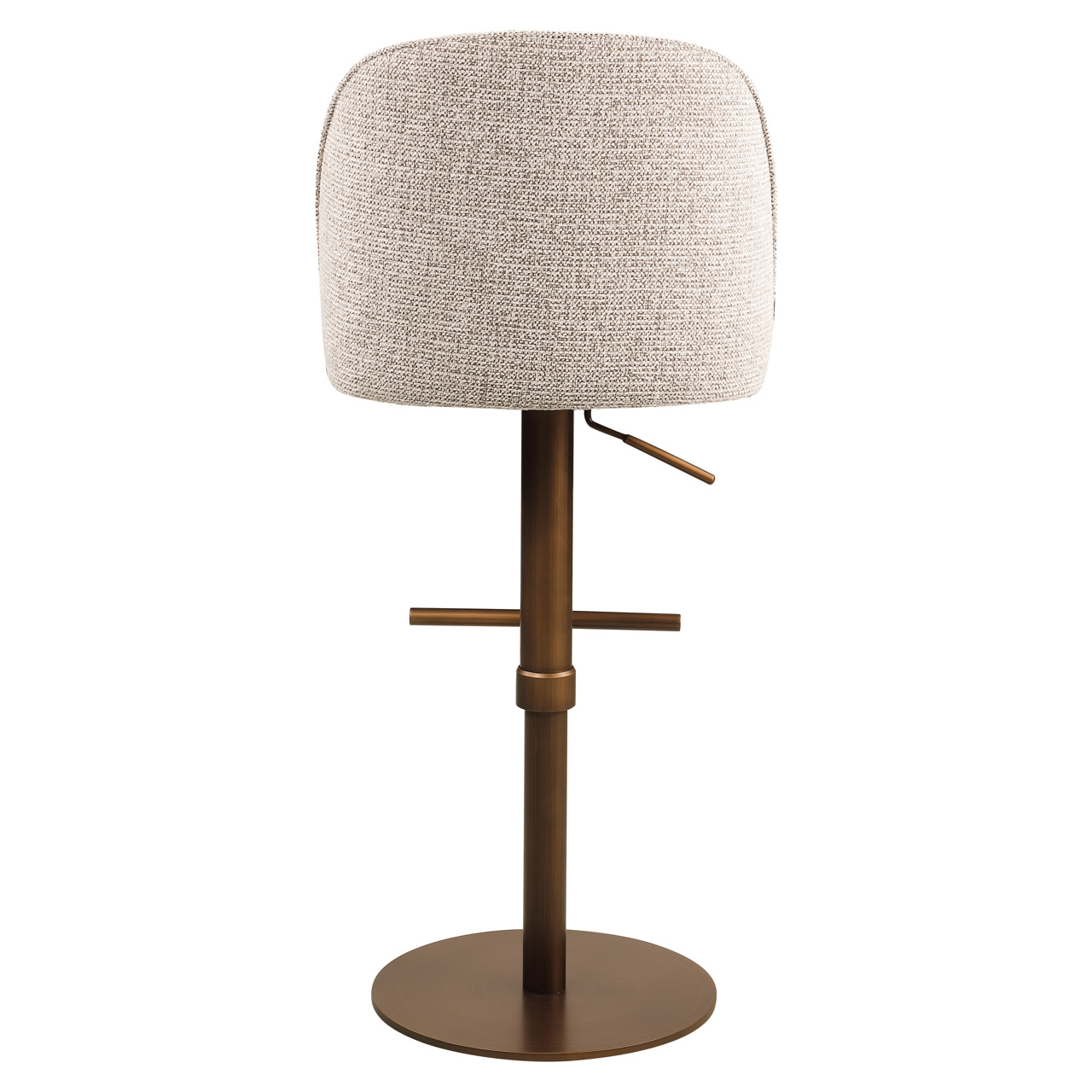 Draaibare Barstoel Vesper - mocca fancy (zitte 82 cm ) - Afbeelding 5