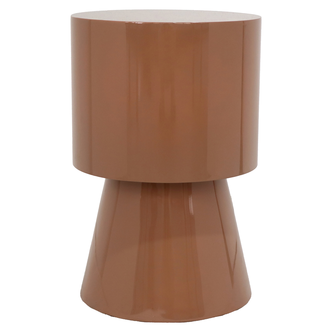 Ronde Bijzettafel Liza - mocha mousse 30 cm