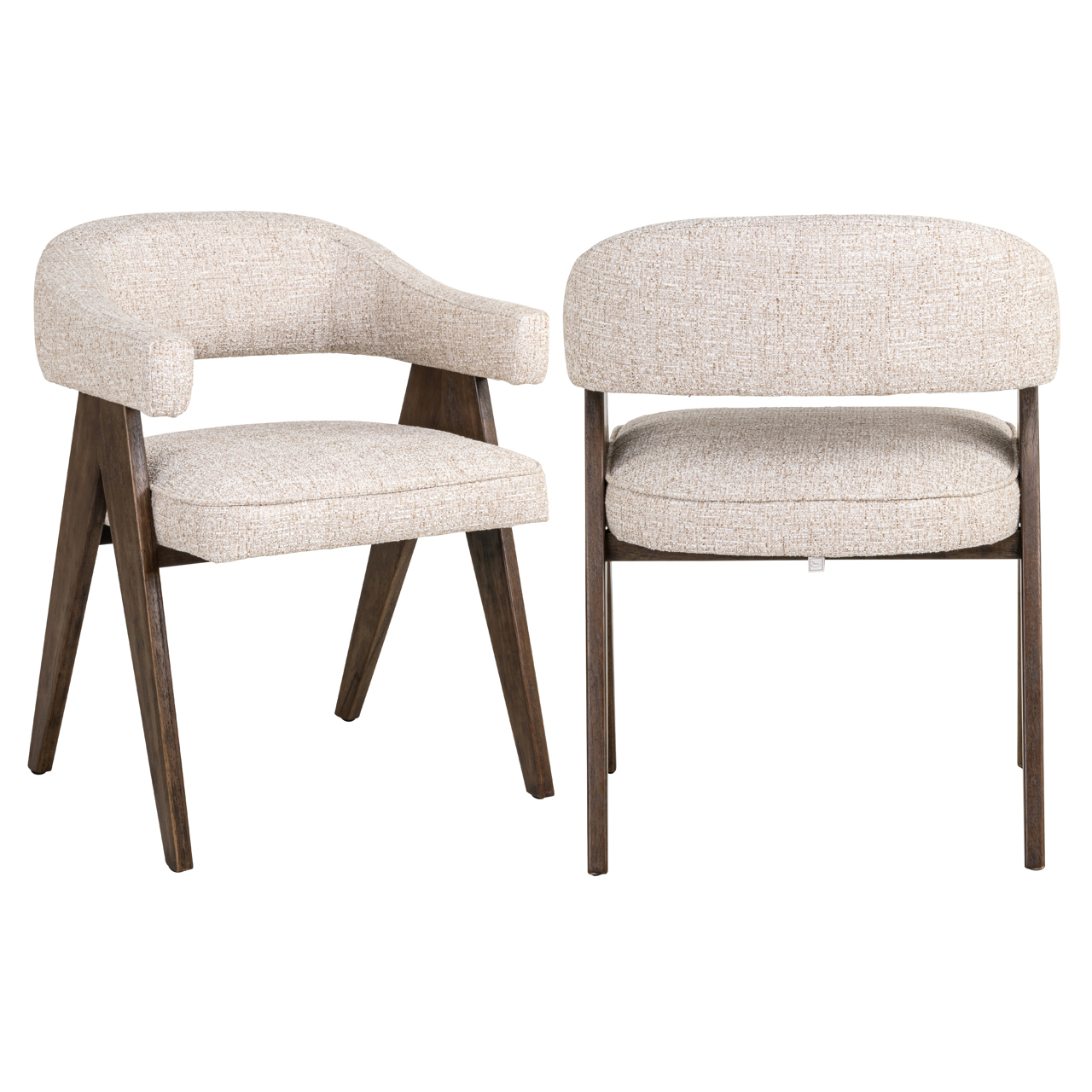 Eetkamerstoel Mori - - Cream
