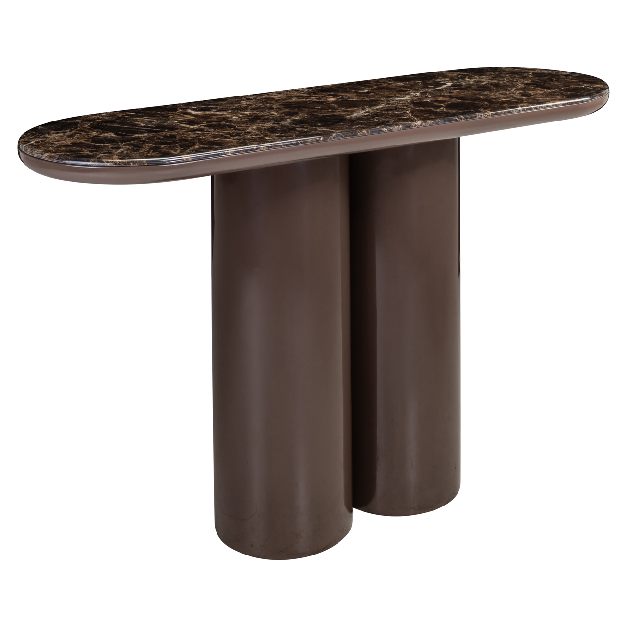 Sidetable Almundi Keramiek - Bruin