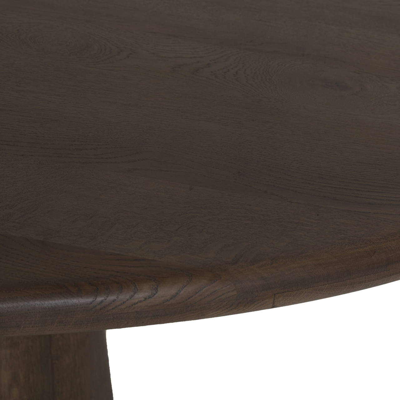 Ovale Eettafel Harper Eikenhout en Marmer - Charchoal 230cm - Afbeelding 3