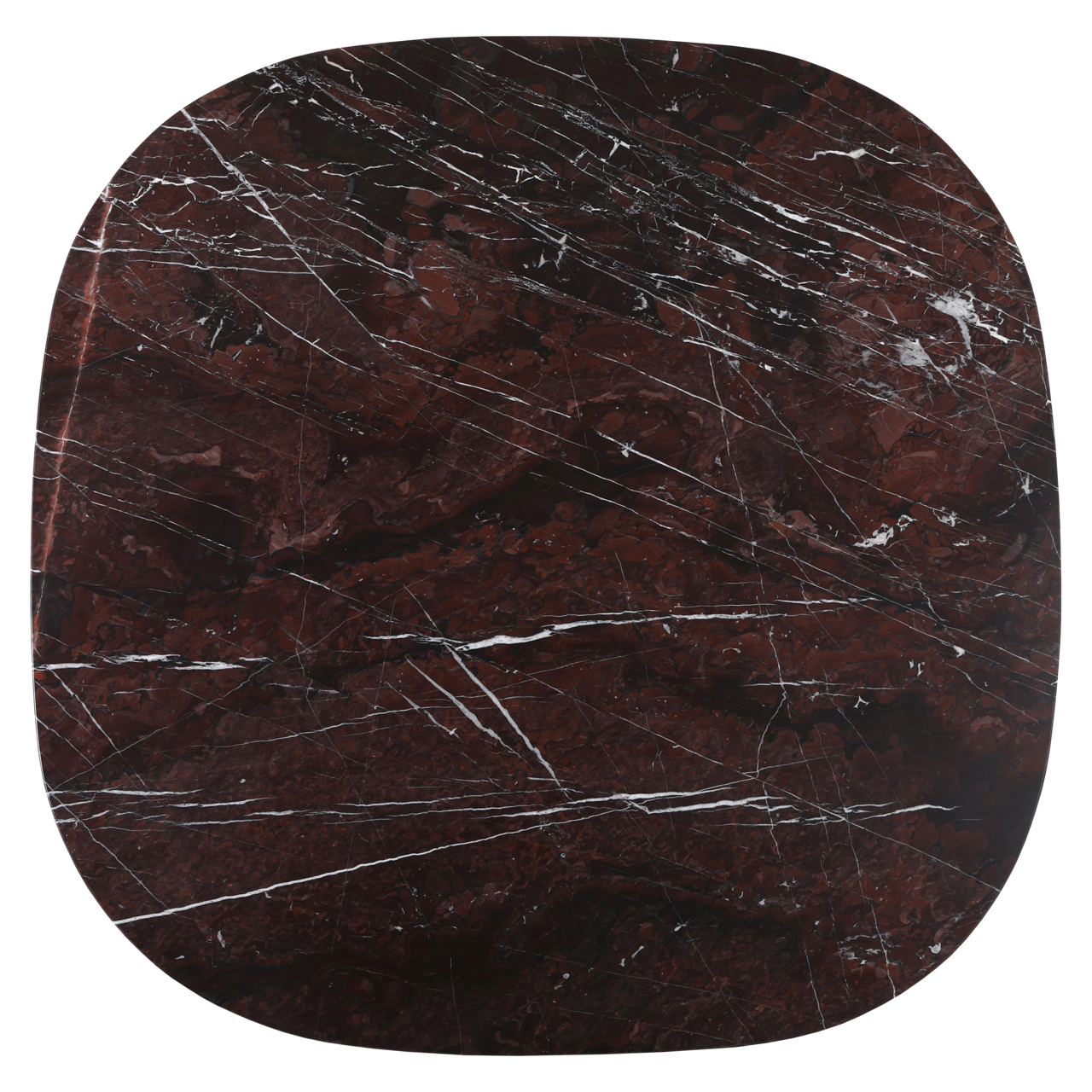 Vierkante Eettafel Orchid Marmer - burgundy 120cm - Afbeelding 3