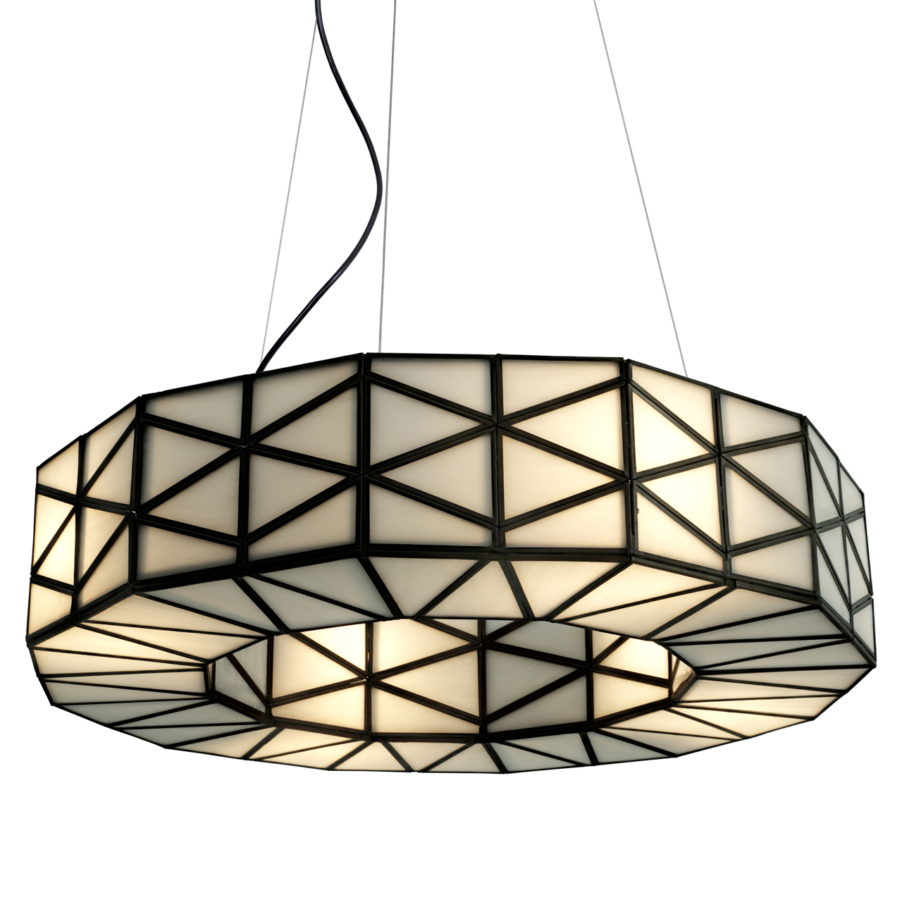 Hanglamp Solaria 4-lamps - copper