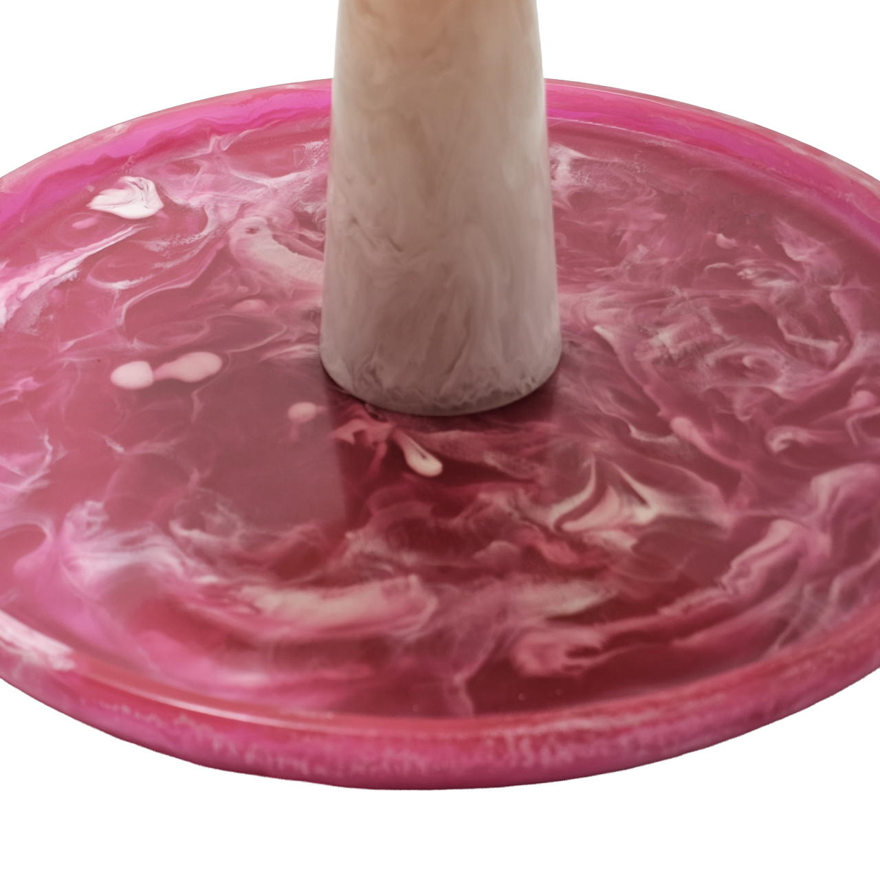 Taartplateau Posy roze/oranje - Afbeelding 4