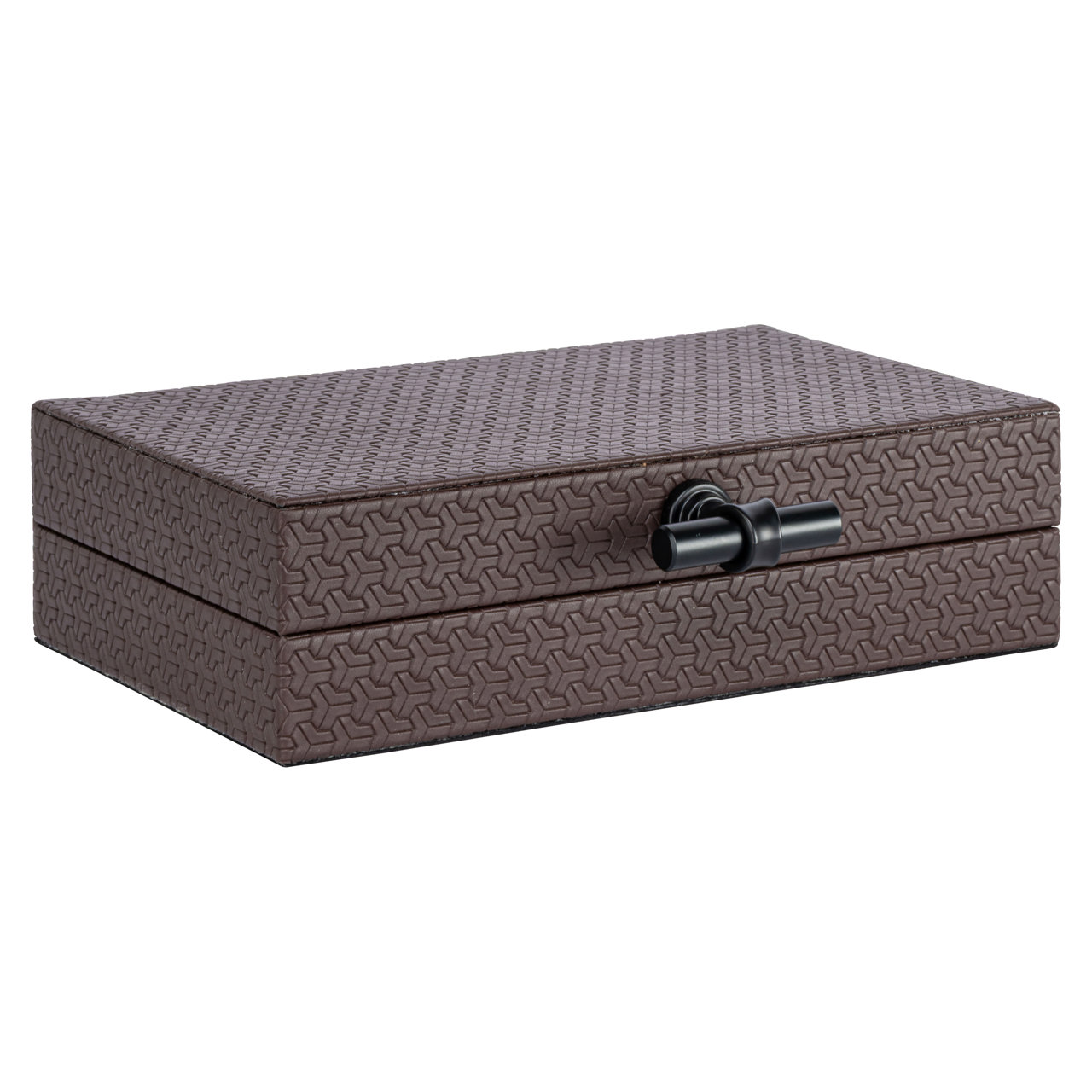 Juwelendoos Billie dark - Bruin small