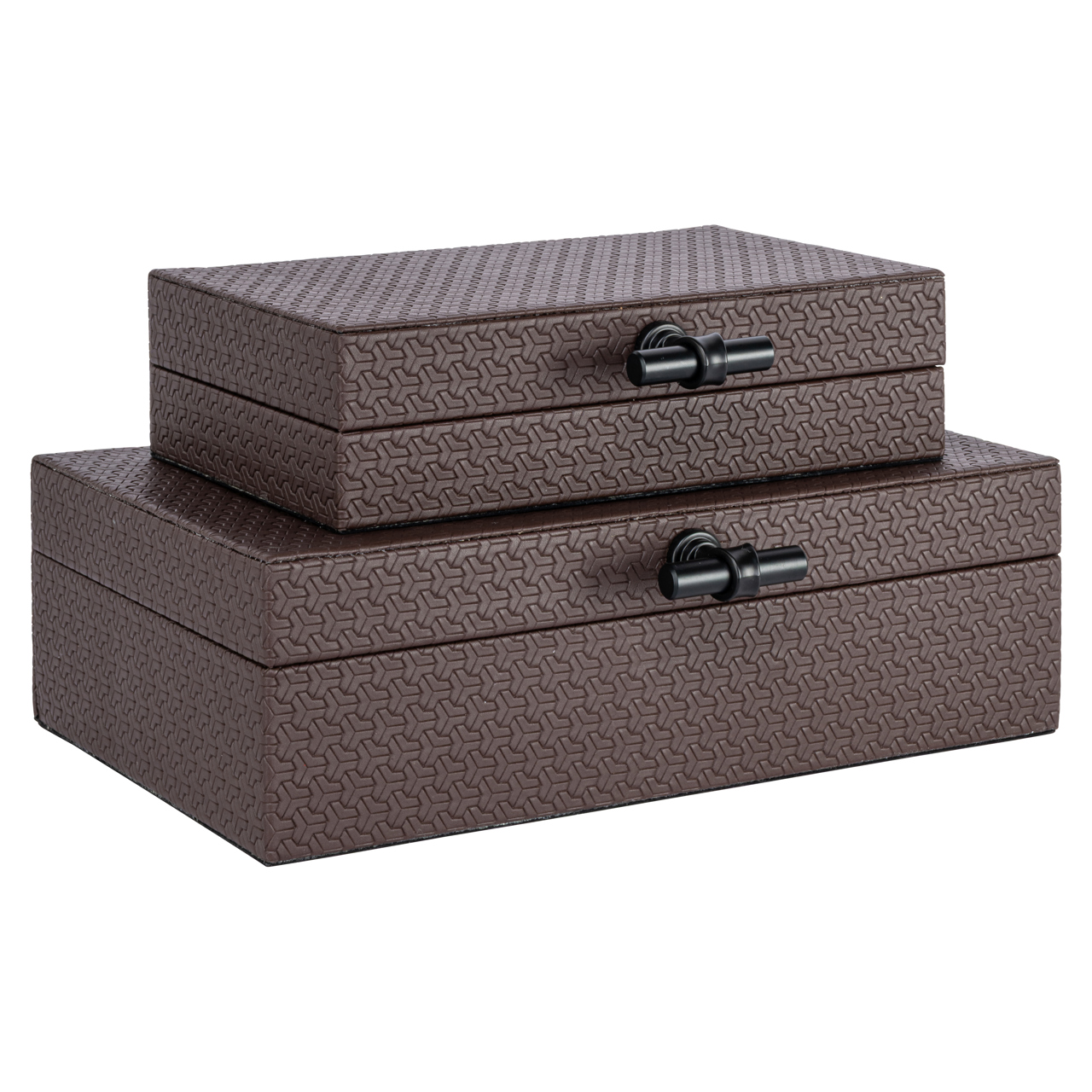 Juwelendoos Billie dark - Bruin small - Afbeelding 7