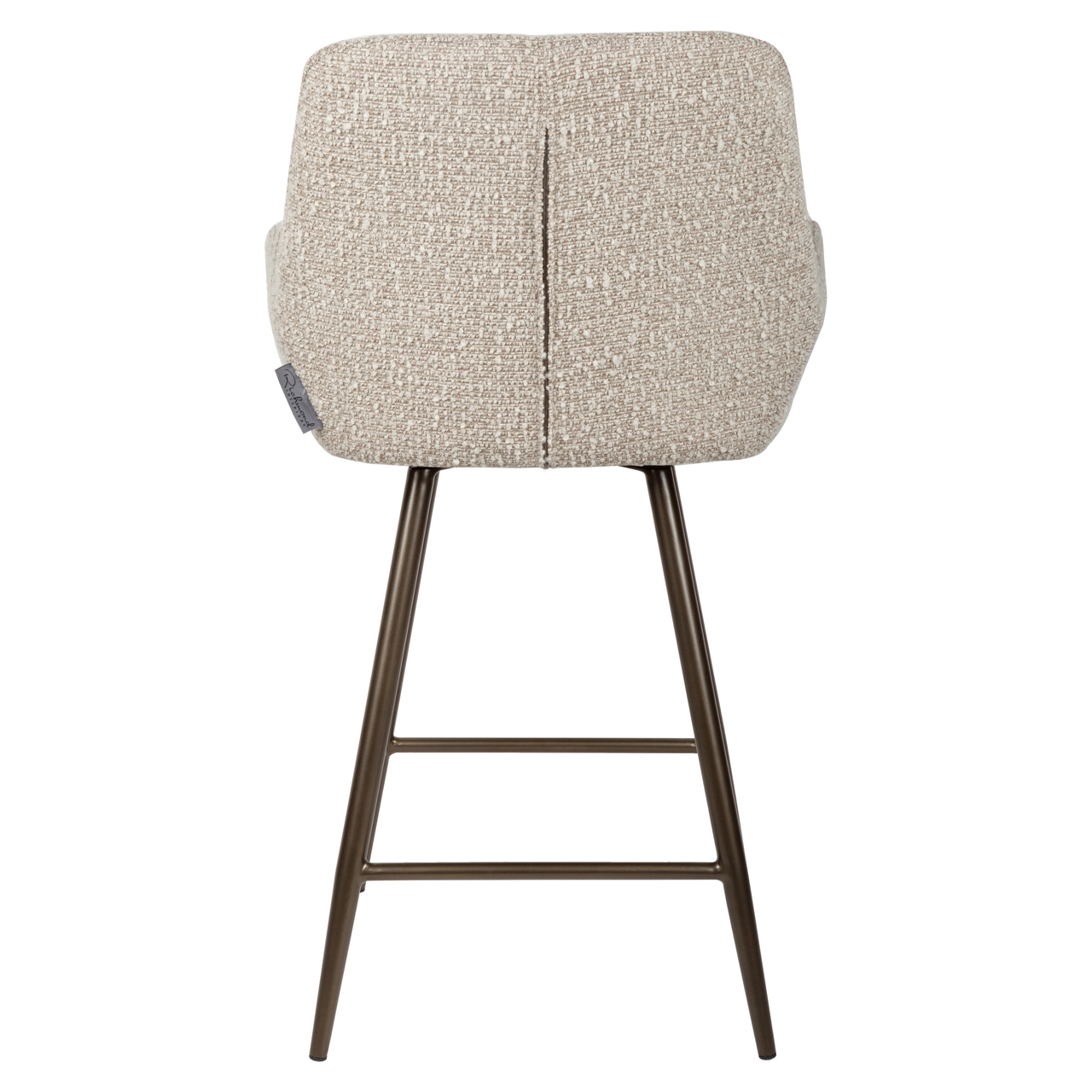 Draaibare Barstoel Linsey Naturel- (zithoogte 68cm ) - Afbeelding 5