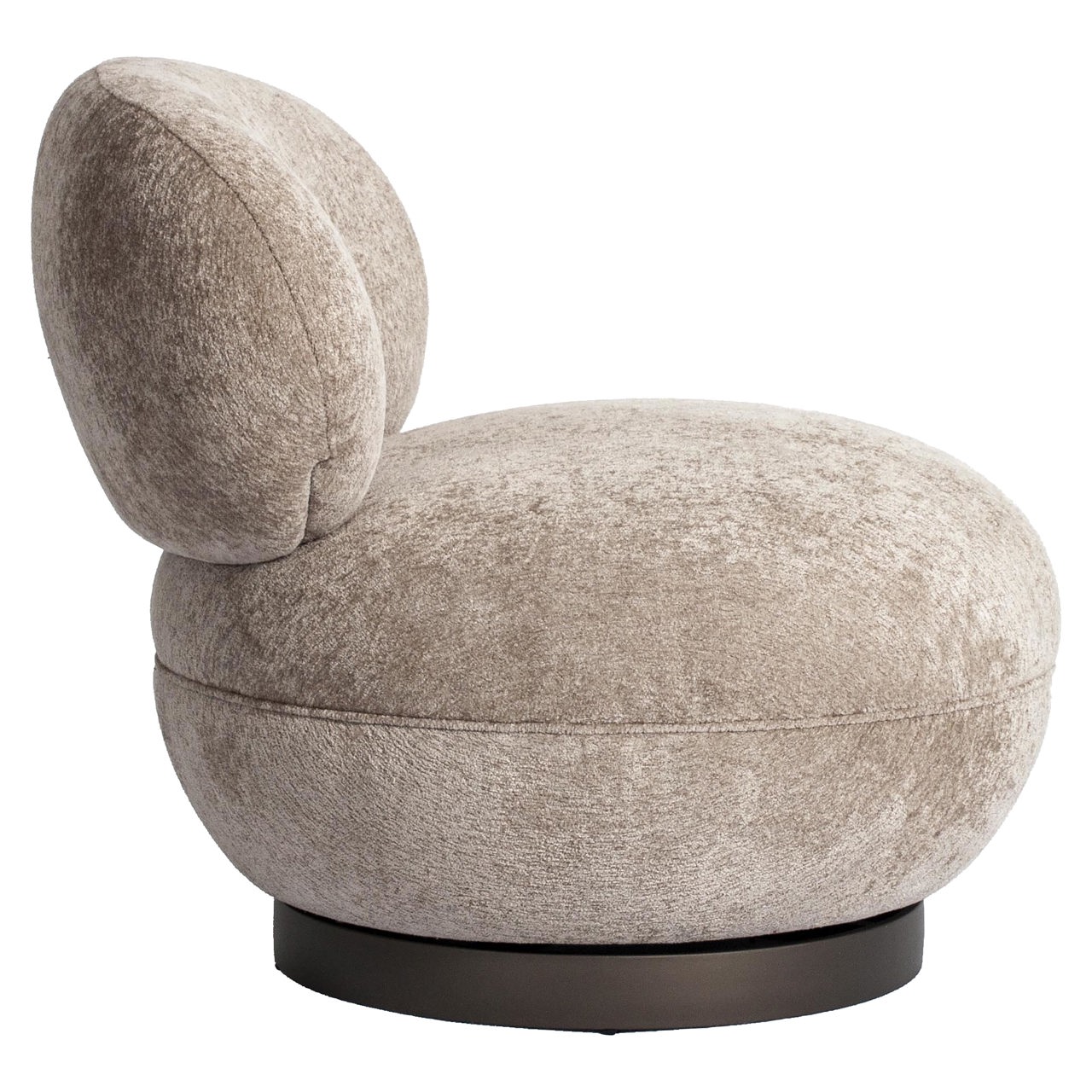 Draaibare Fauteuil Jace - Zand - Afbeelding 4