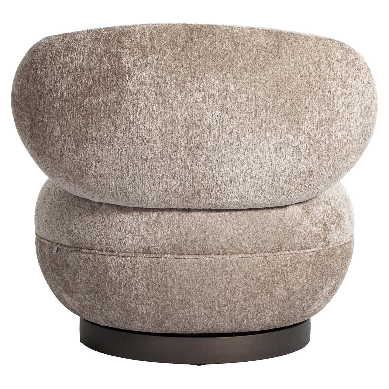 Draaibare Fauteuil Jace - Zand - Afbeelding 5