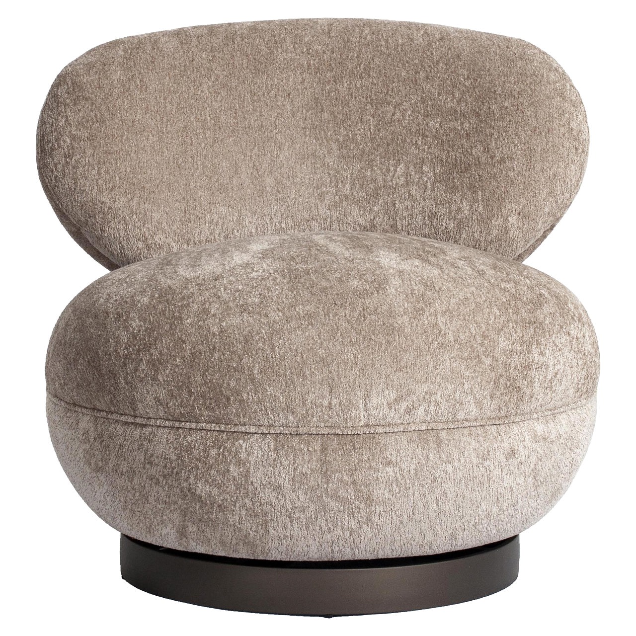 Draaibare Fauteuil Jace - Zand - Afbeelding 3