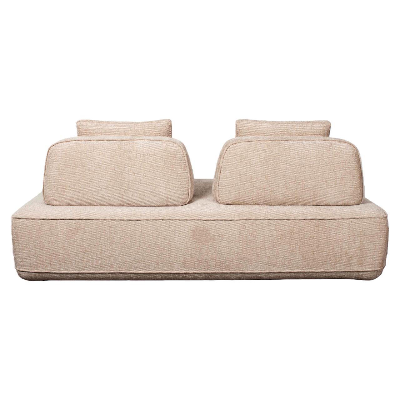 2,5 Zits Bank Tudor - Naturel - Afbeelding 3