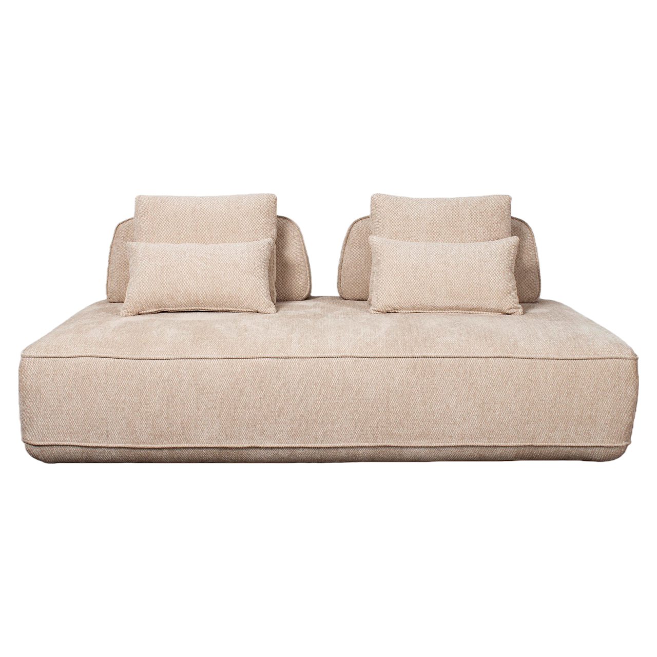 2,5 Zits Bank Tudor - Naturel - Afbeelding 4
