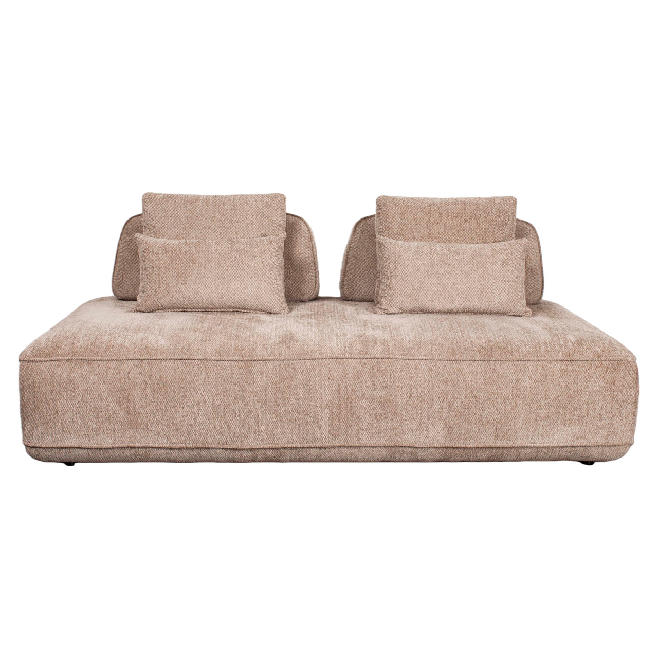 2,5 Zits Bank Tudor - Mocca - Afbeelding 2