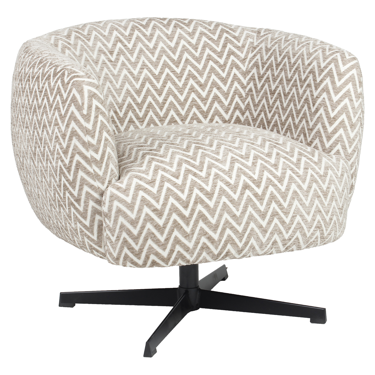 Draaibare Fauteuil Estelle - Zand - Afbeelding 2