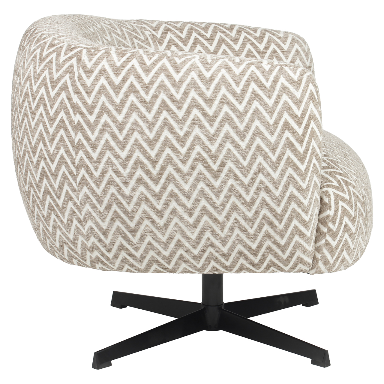 Draaibare Fauteuil Estelle - Zand - Afbeelding 4